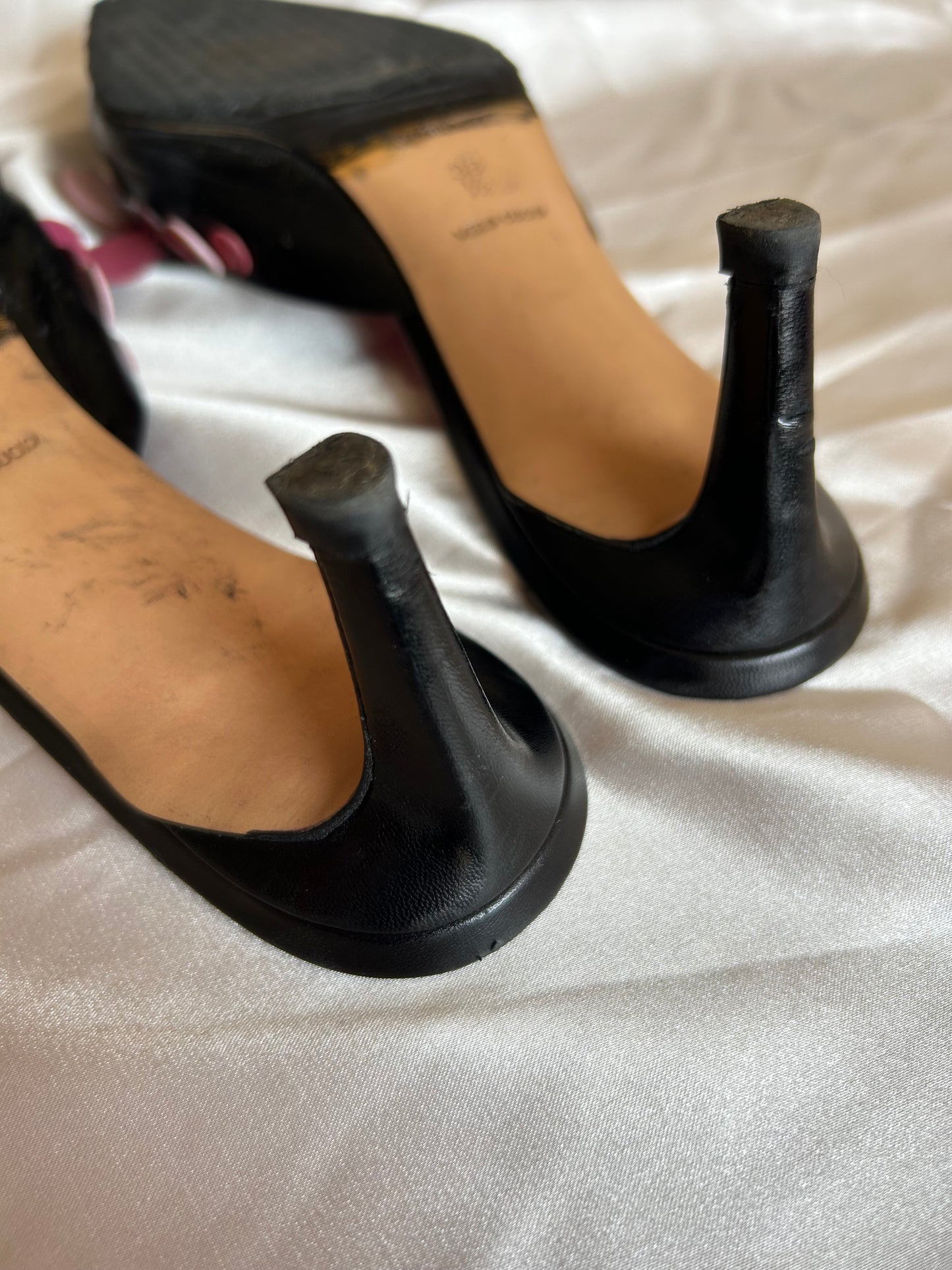 MiuMiu leather mules EU38.5