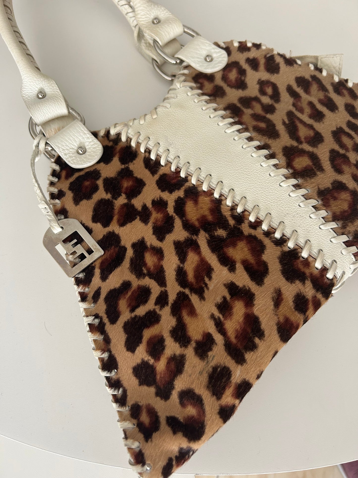 Fendi Diablo calfskin shoulder bag