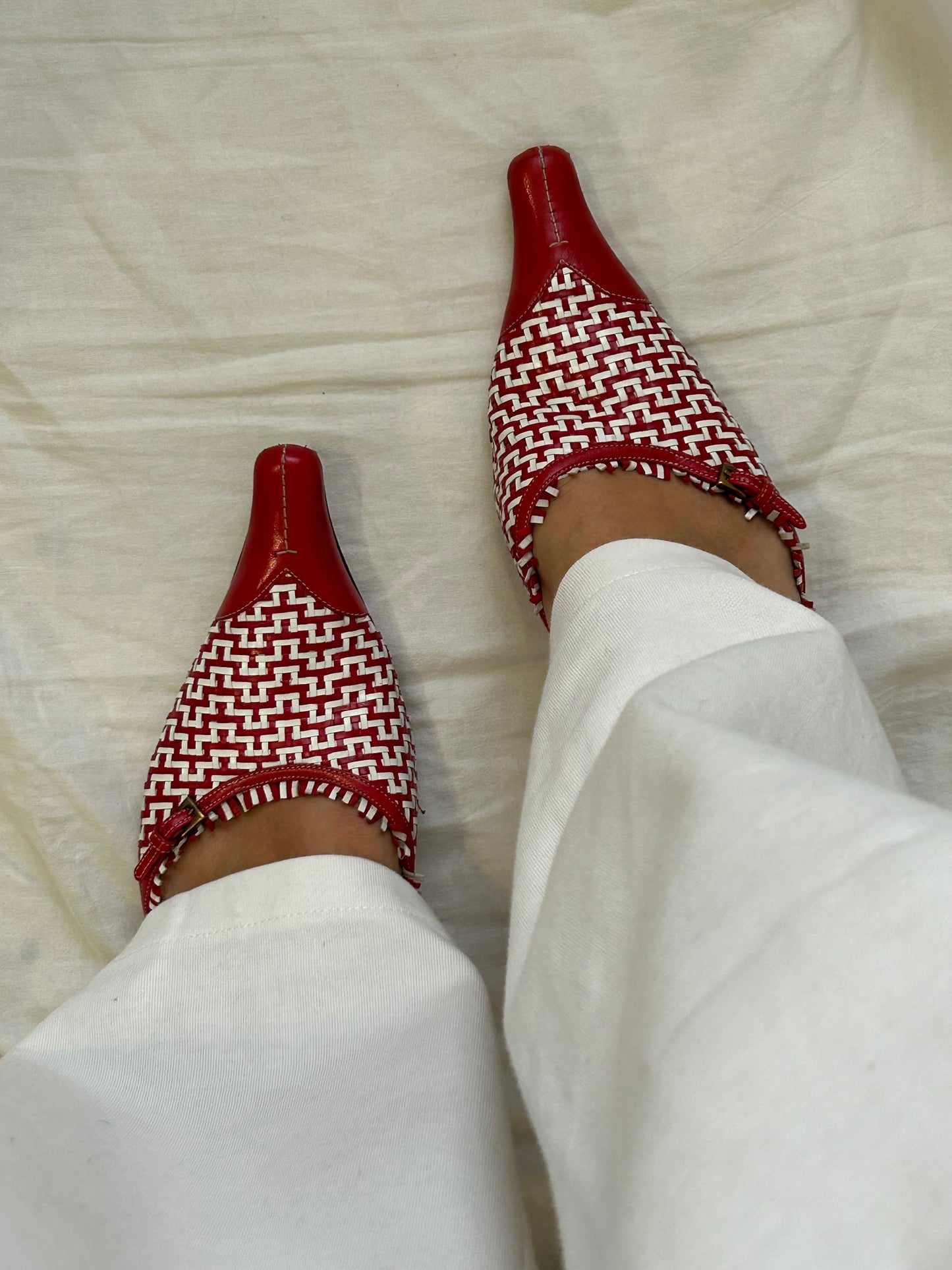 Prada leather mules EU40