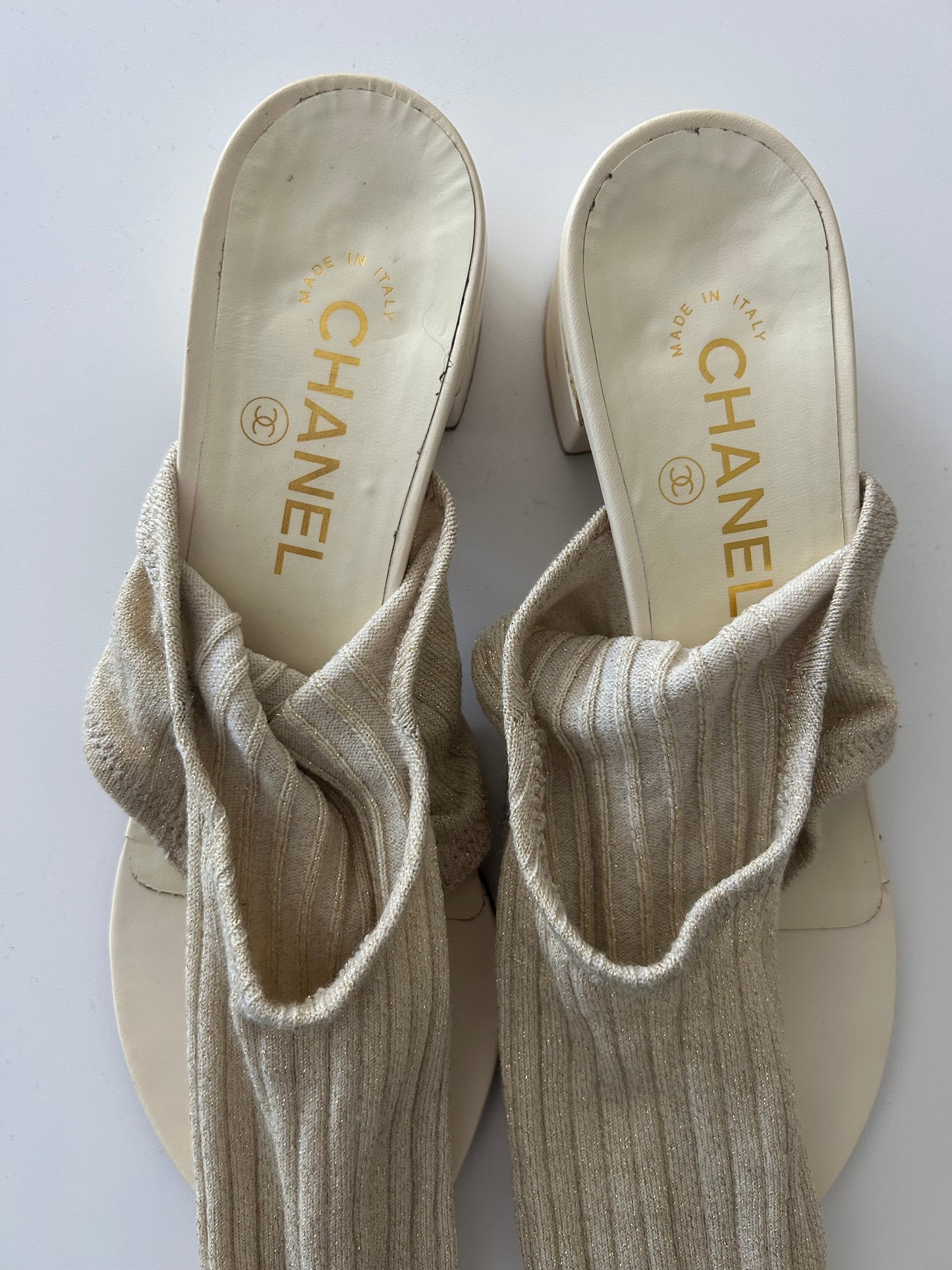 Chanel socks thong 2015