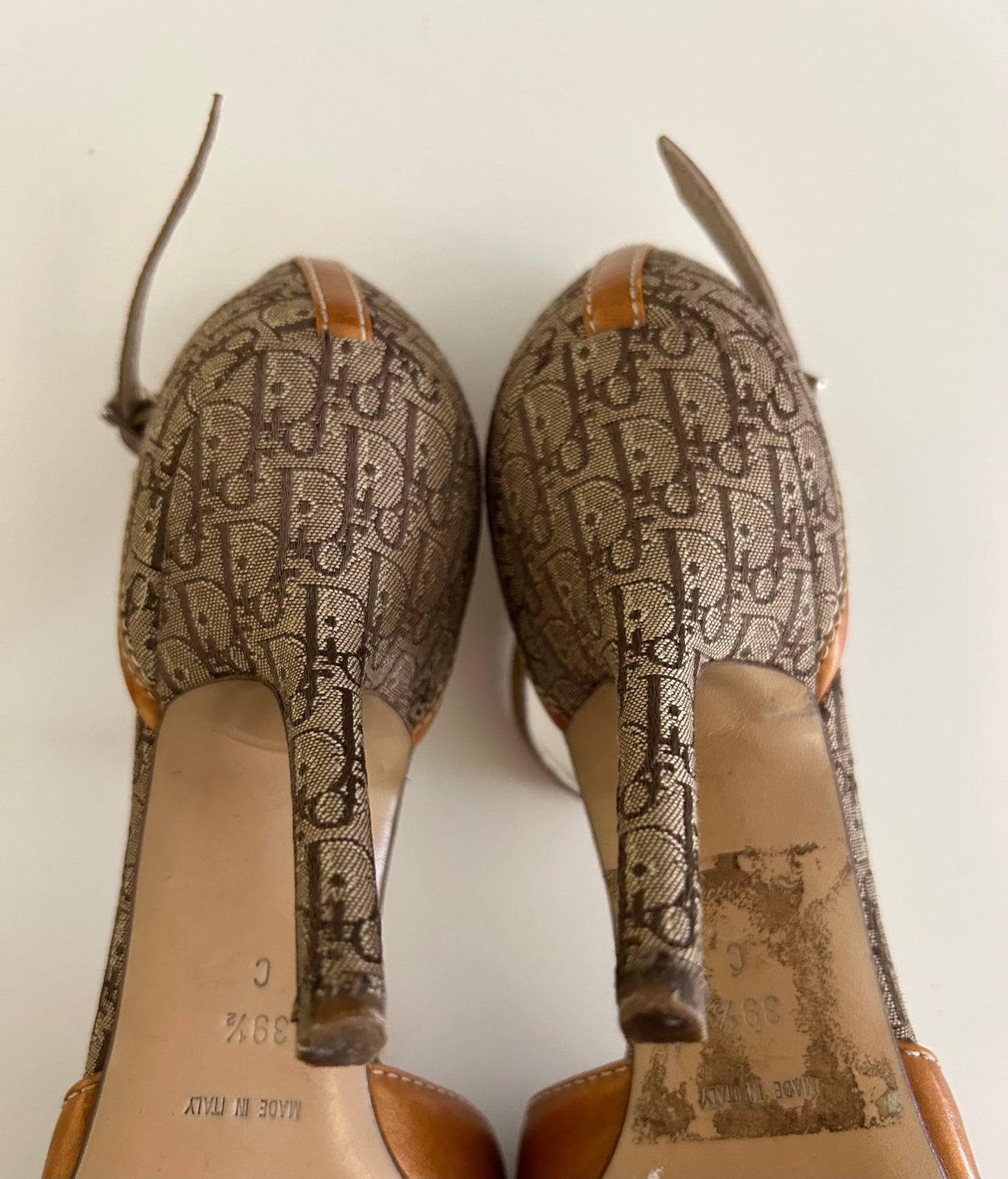 Christian Dior ankle strap heels EU39.5