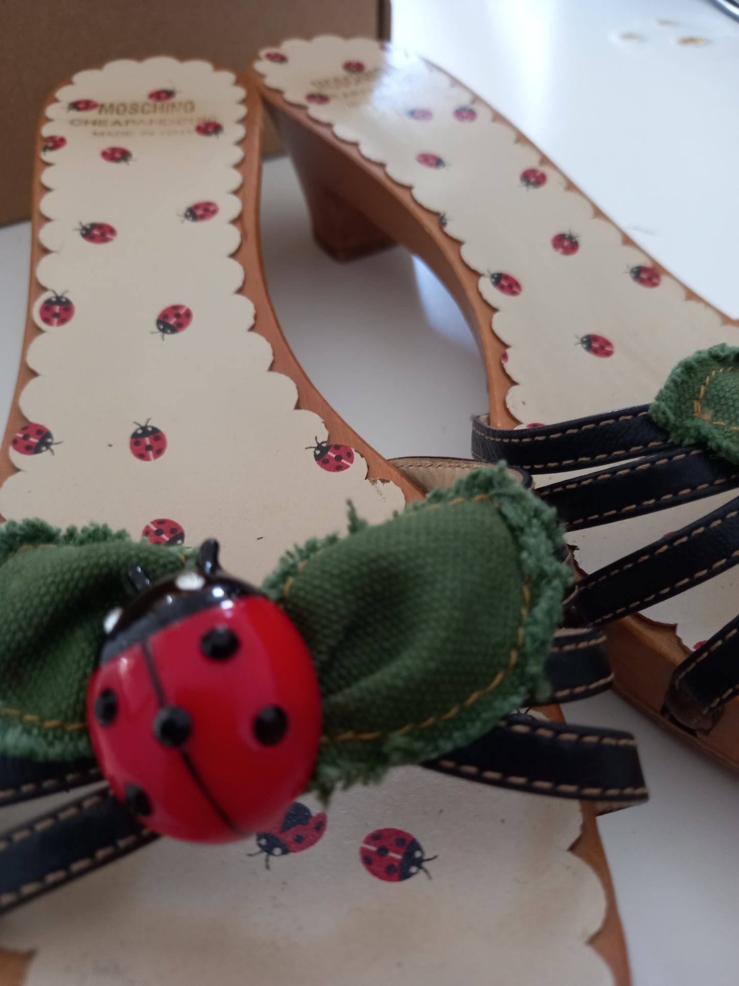 Moschino Ladybug Sandals EU 37