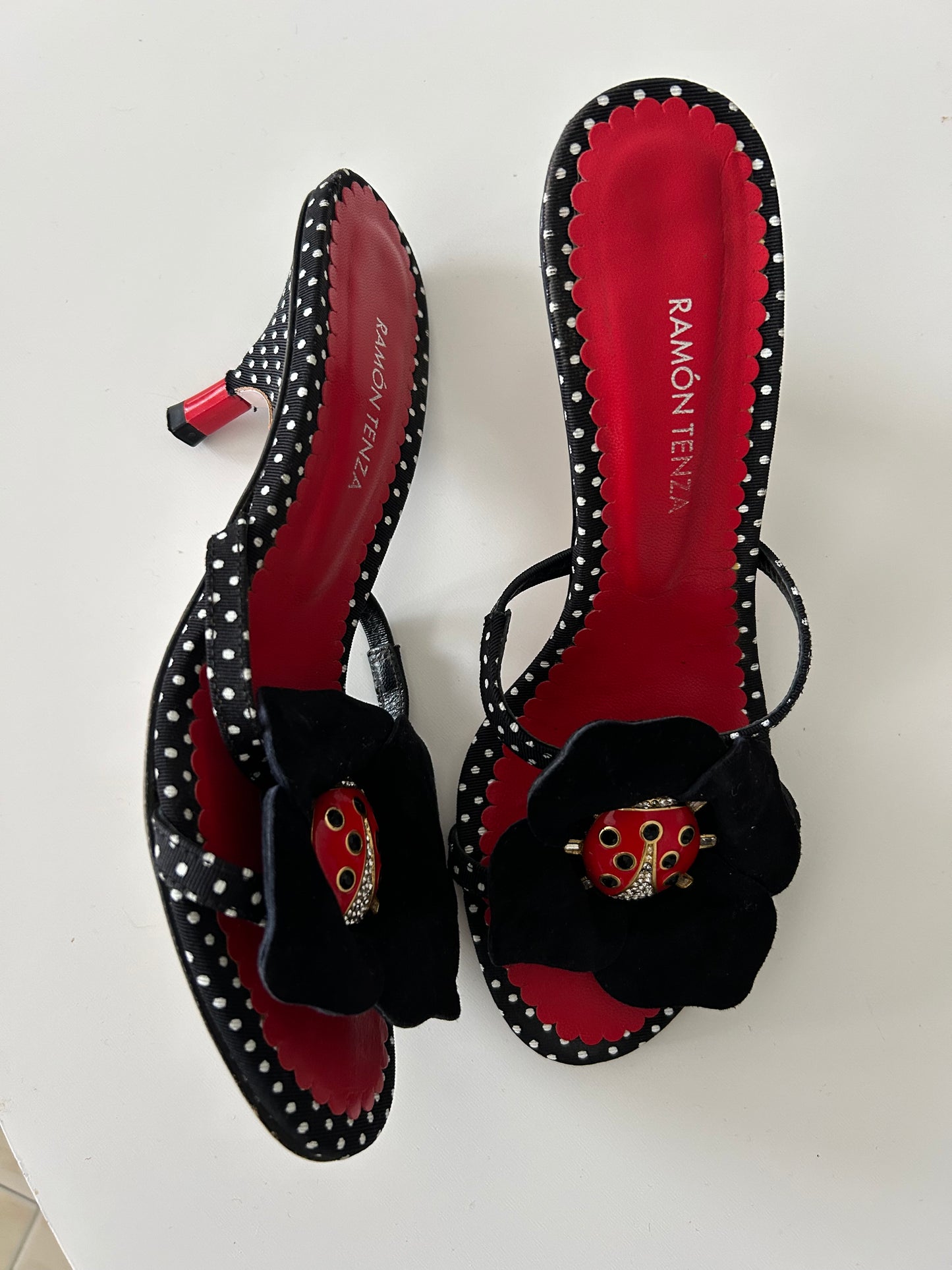 Ramon Tenza Ladybug kitten heels EU36