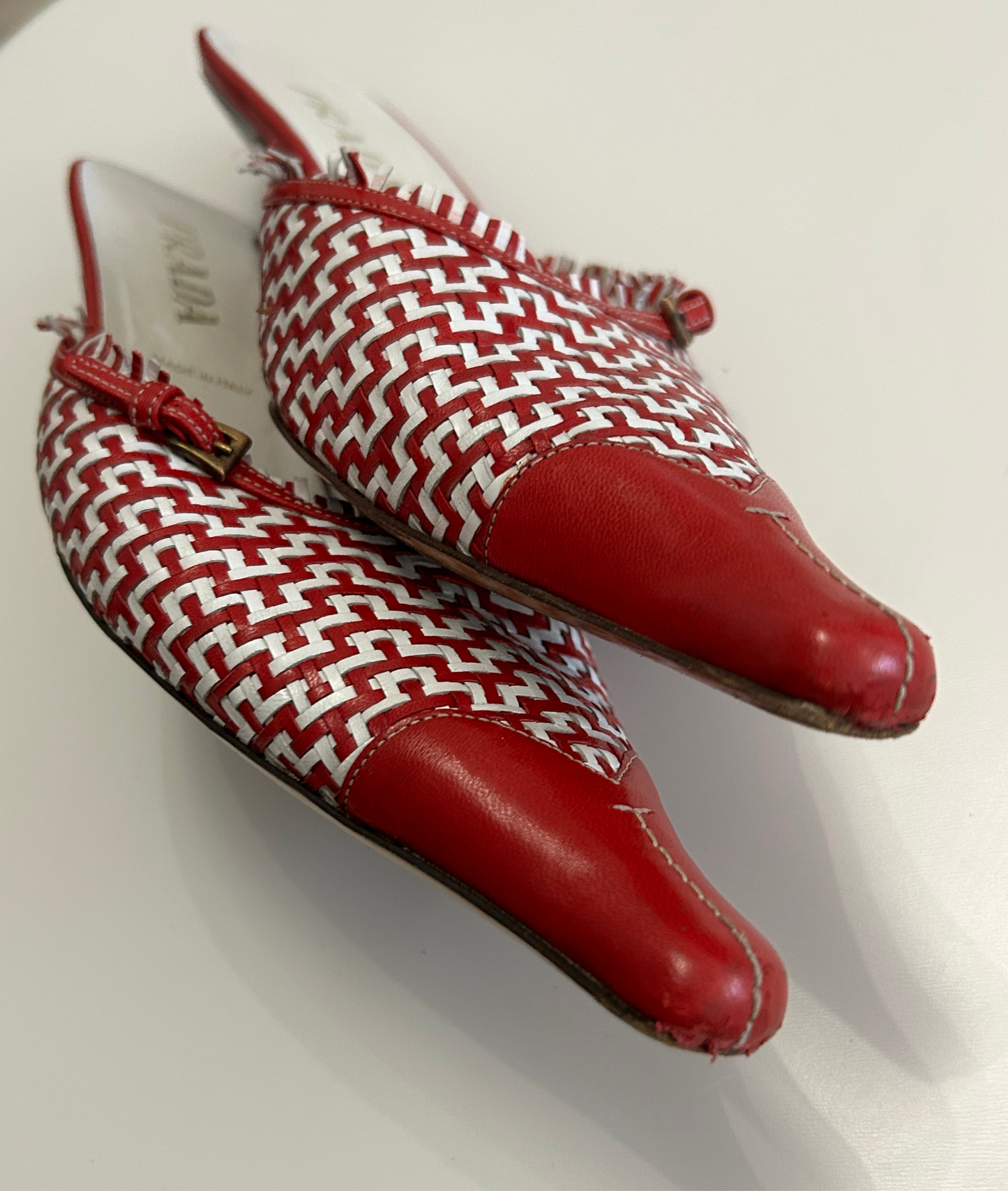 Prada leather mules EU40
