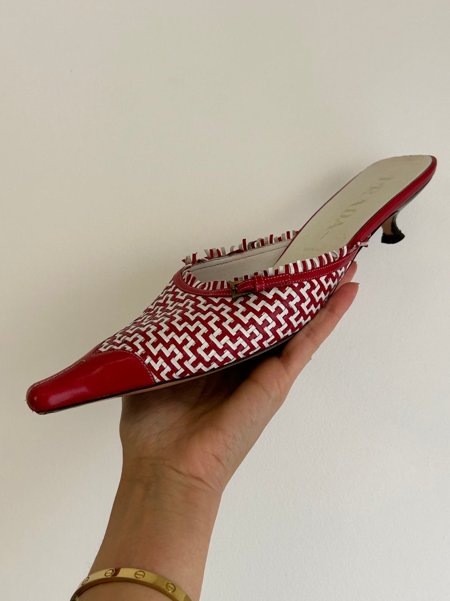 Prada leather mules EU40