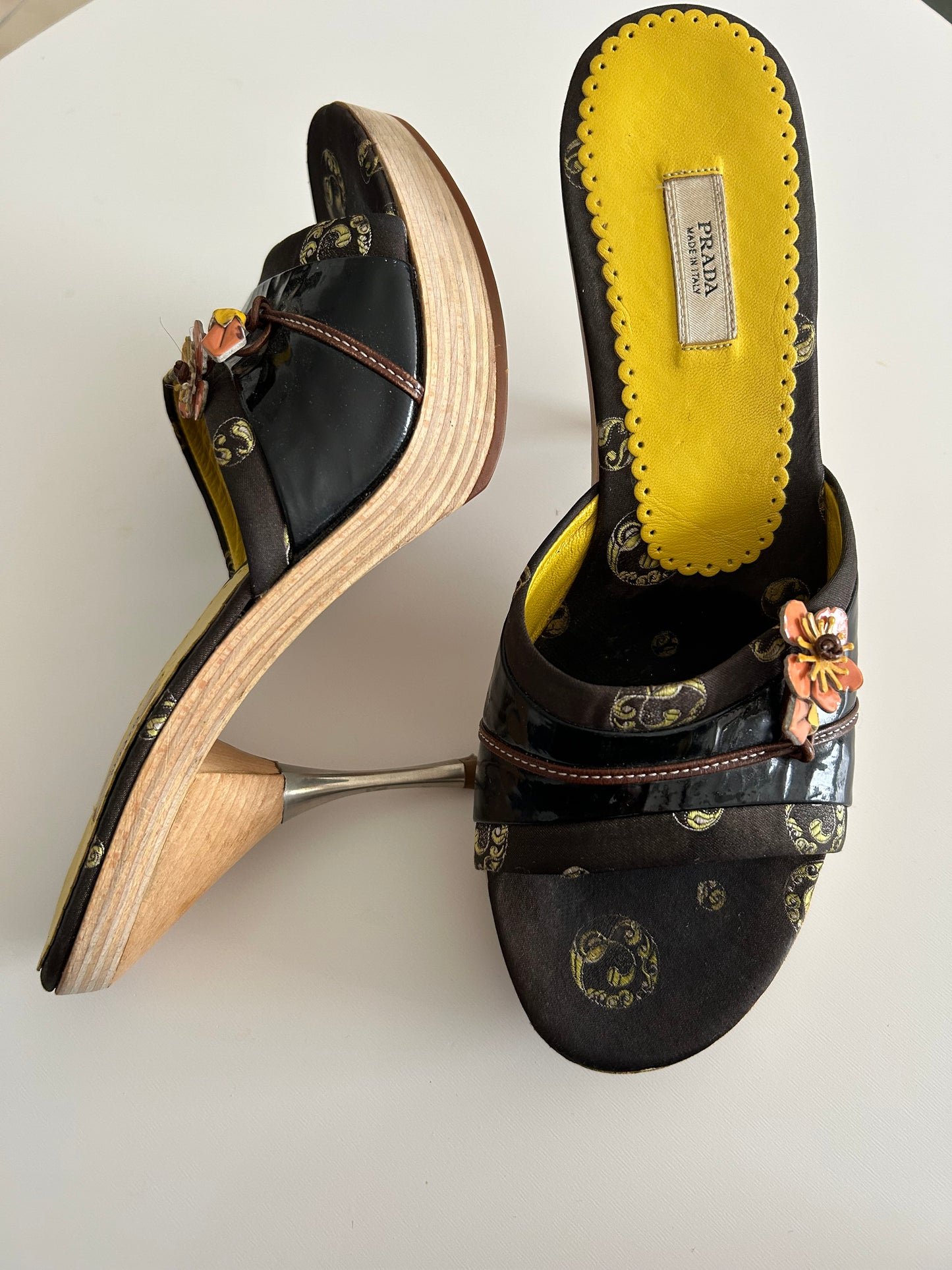 Prada oriental mules EU37