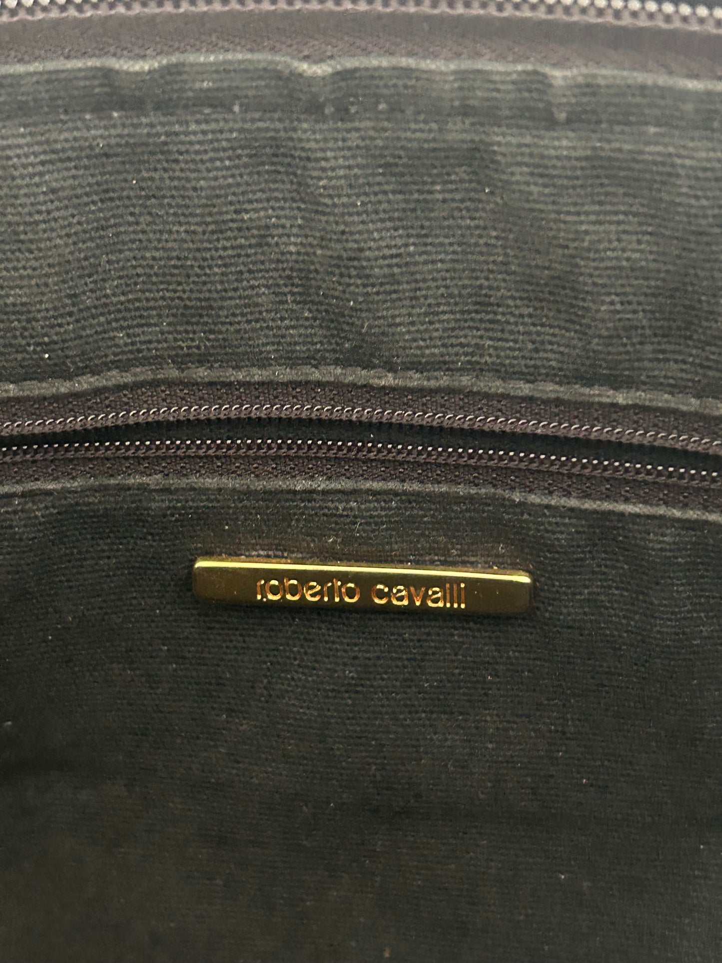 Roberto Cavalli animalier bag