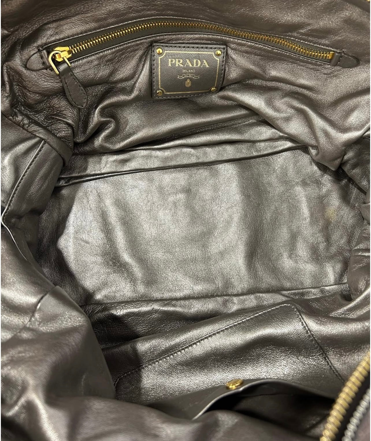 Prada hand bag lace print