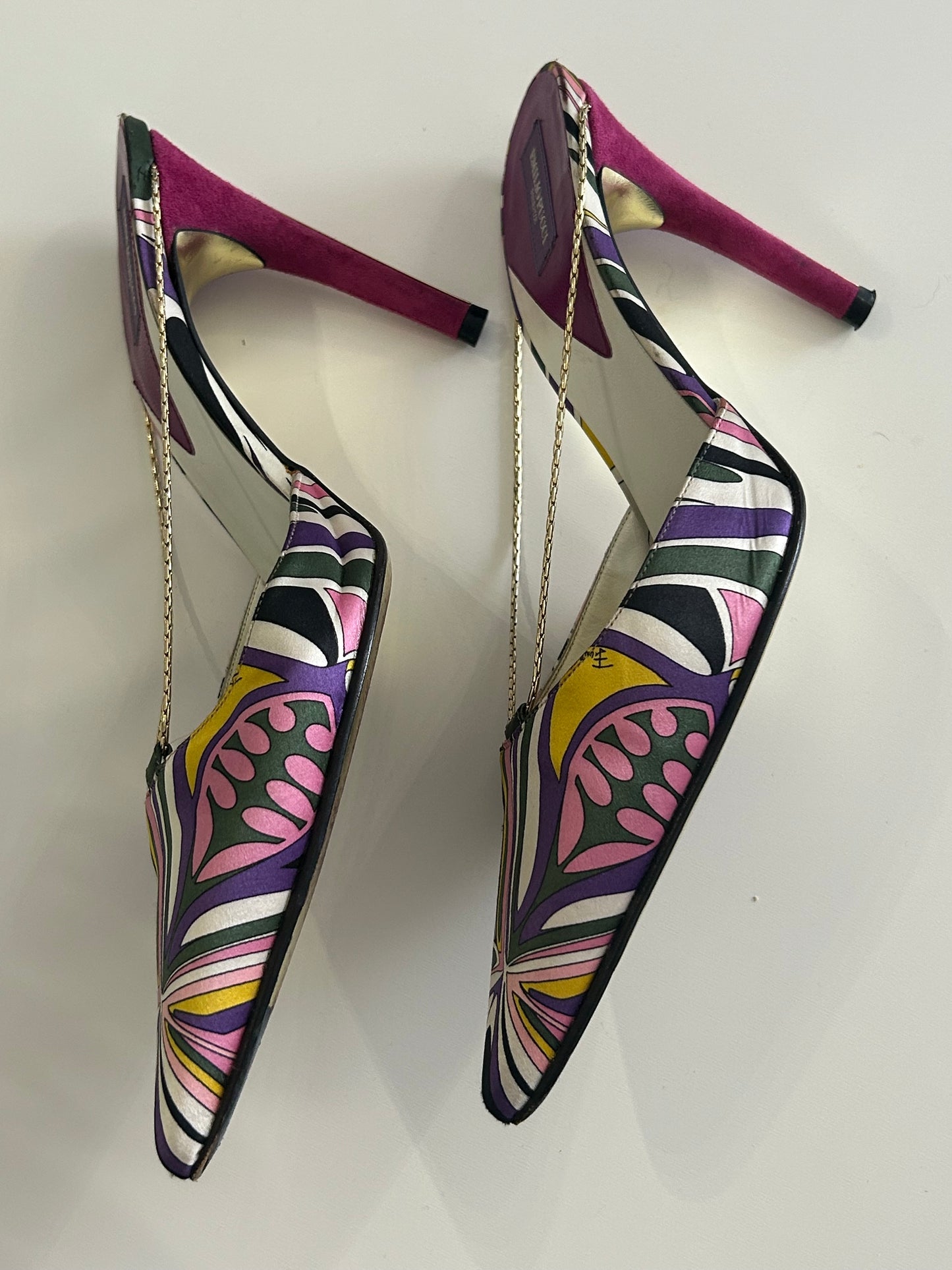 Emilio Pucci chain pumps 38EU