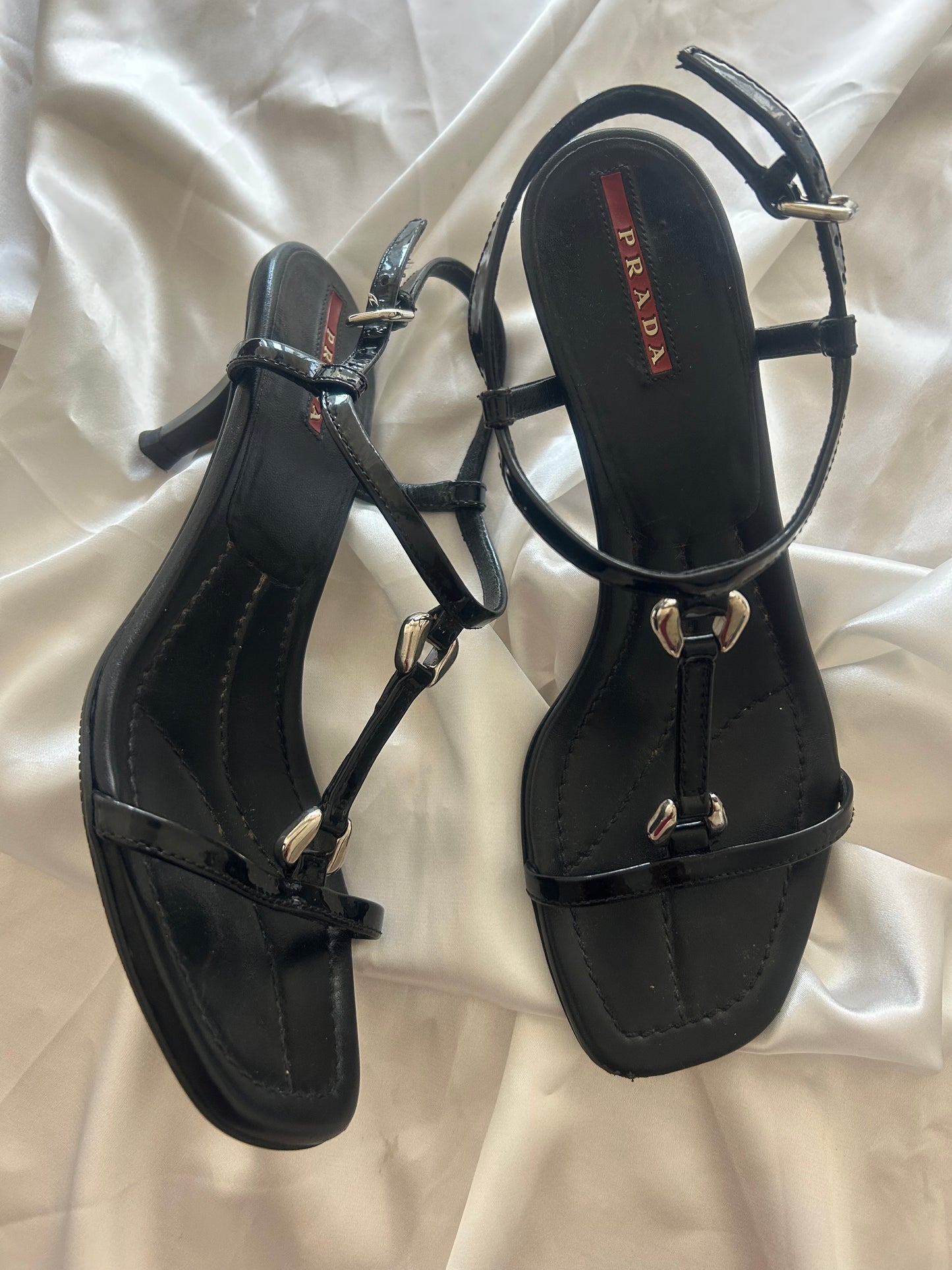 Prada leather sandals EU37