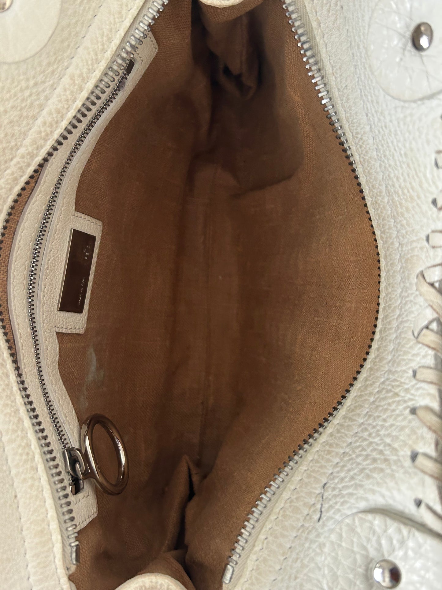 Fendi Diablo calfskin shoulder bag