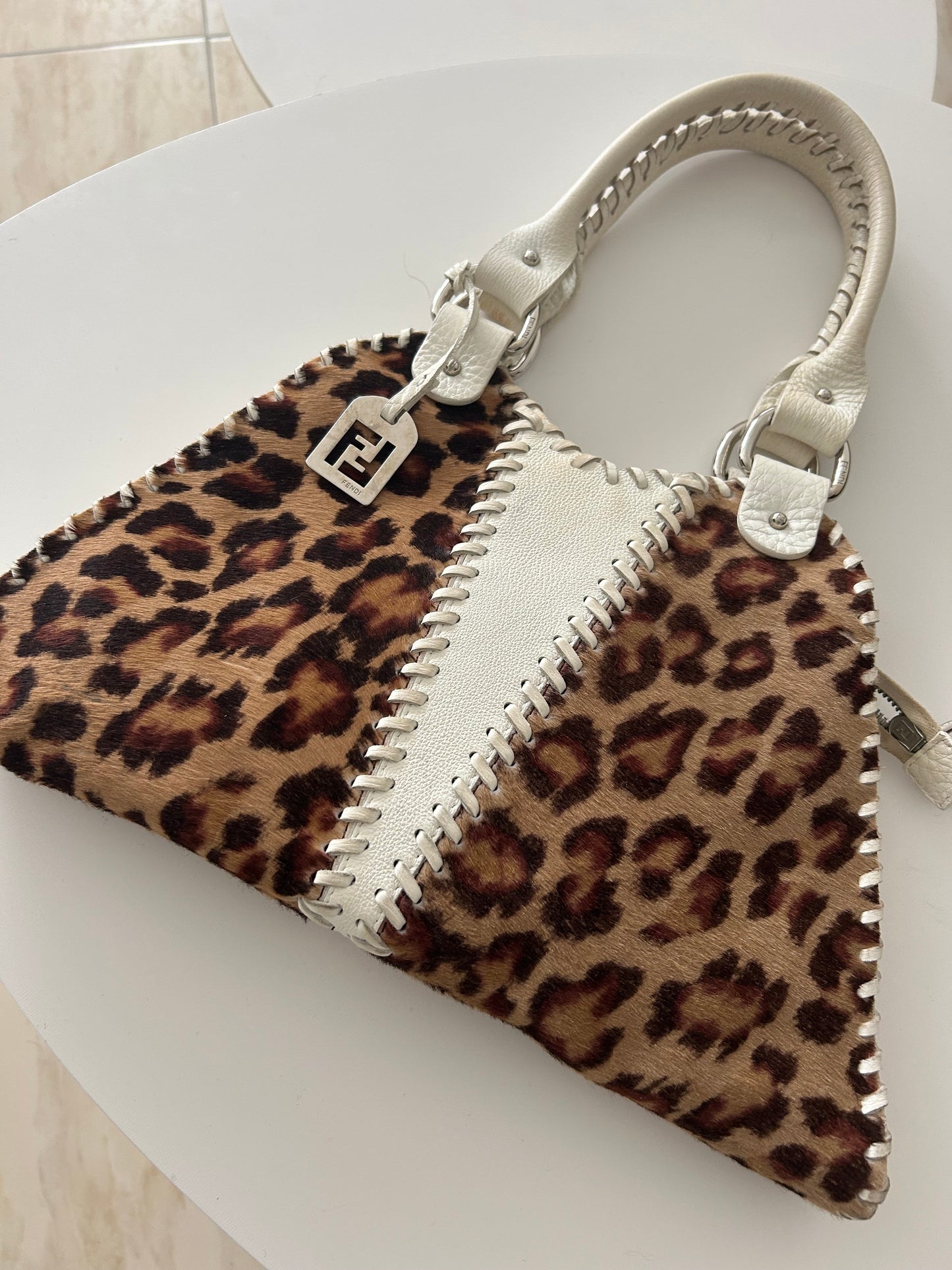 Fendi Diablo calfskin shoulder bag
