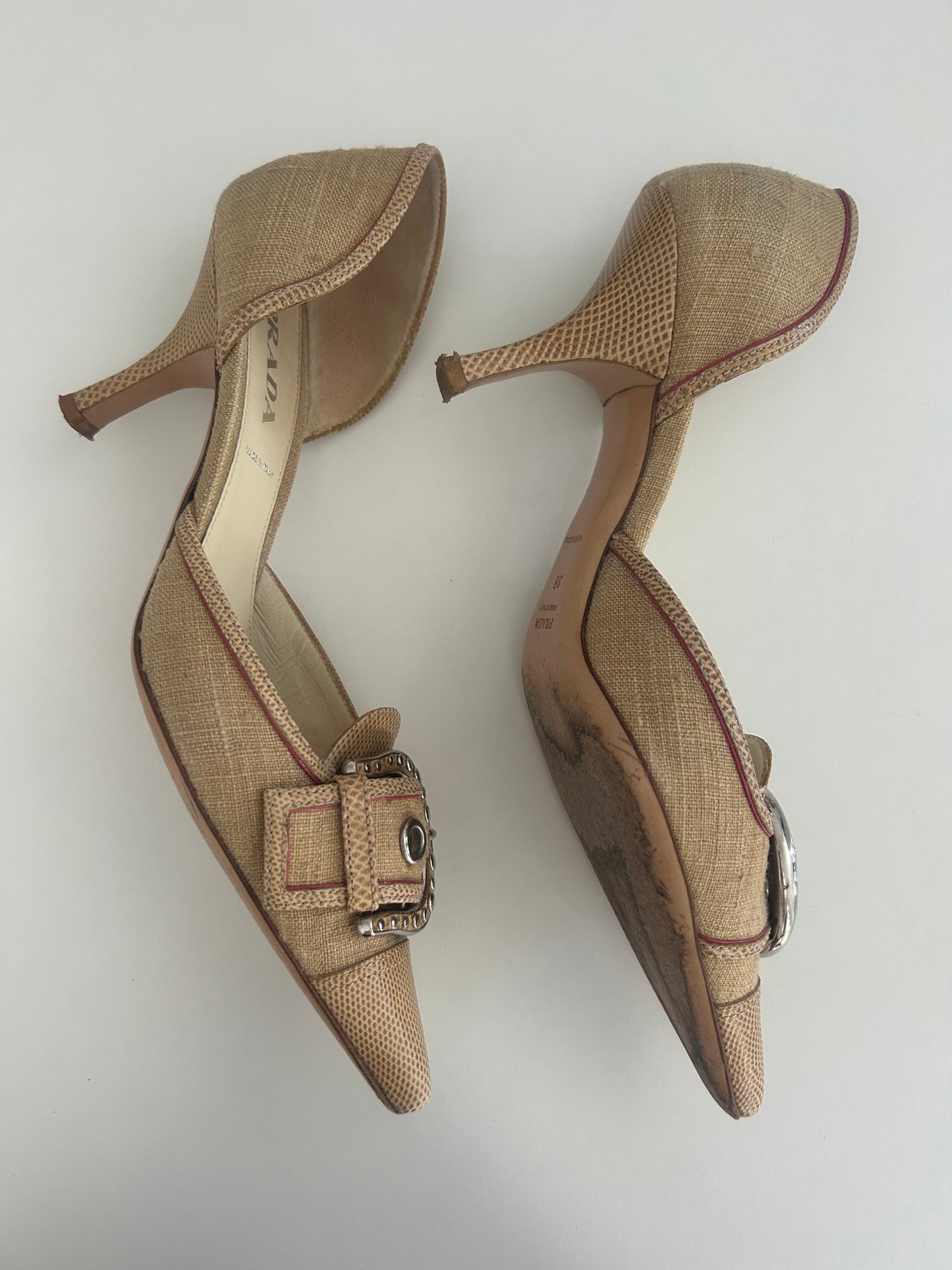 Prada buckle EU38