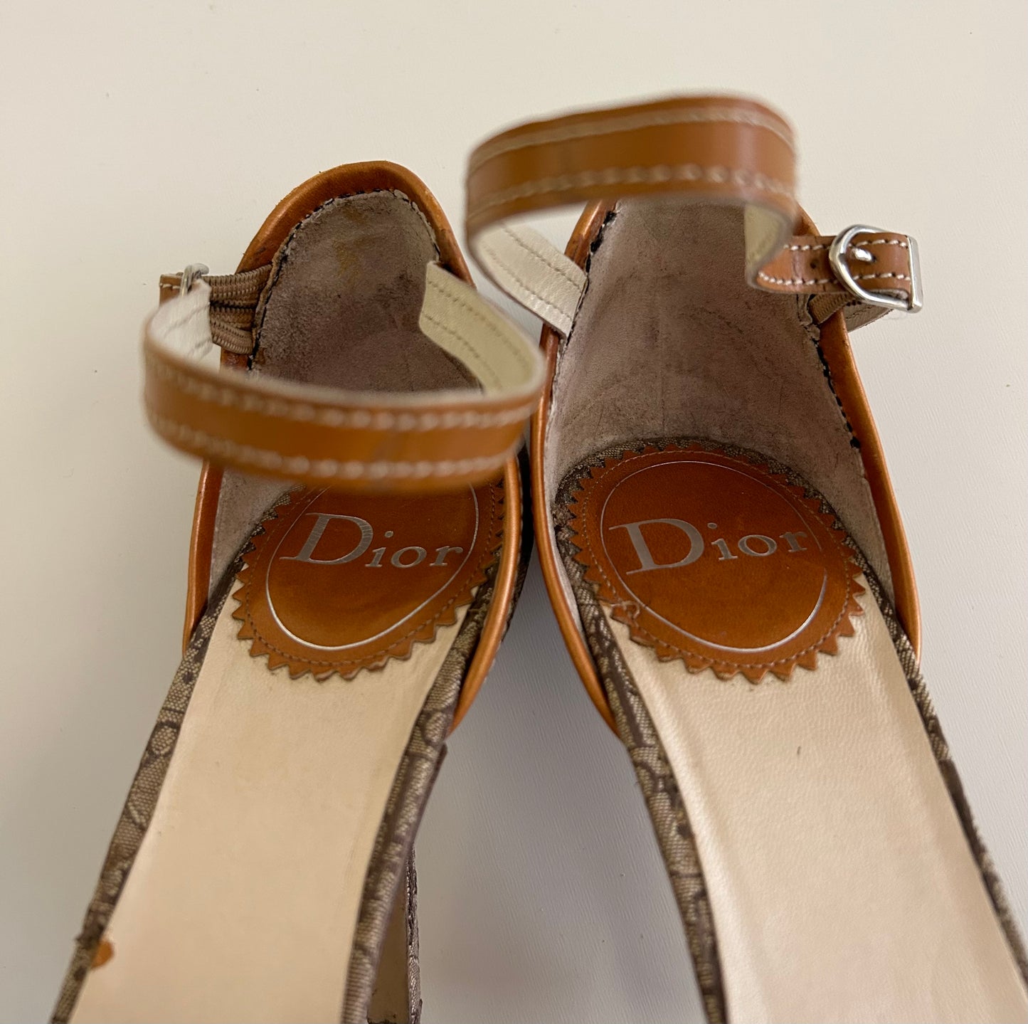 Christian Dior ankle strap heels EU39.5