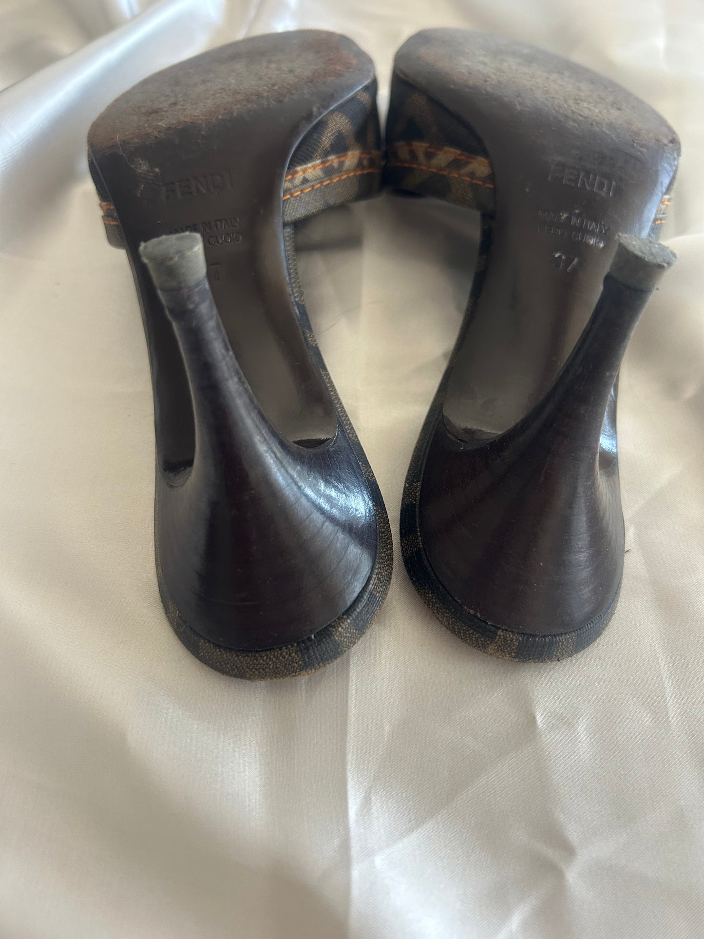Fendi Monogram mules EU37