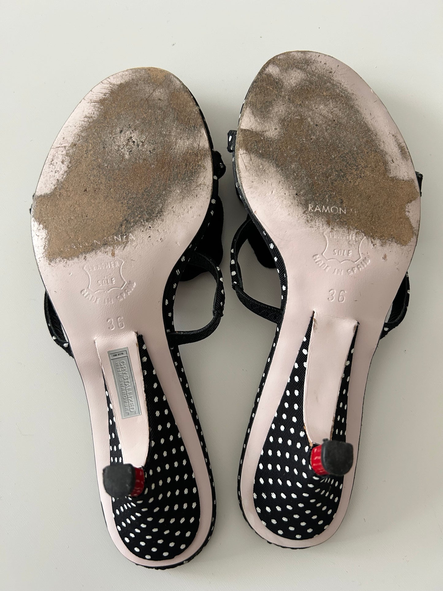 Ramon Tenza Ladybug kitten heels EU36