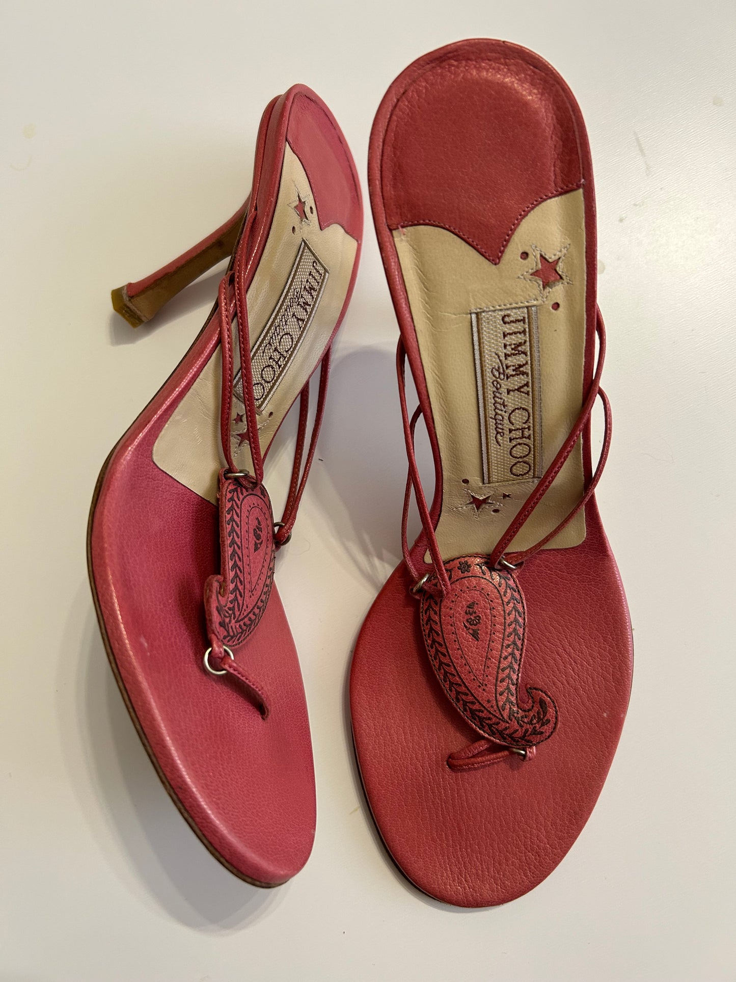 Jimmy Choo thong heels EU37