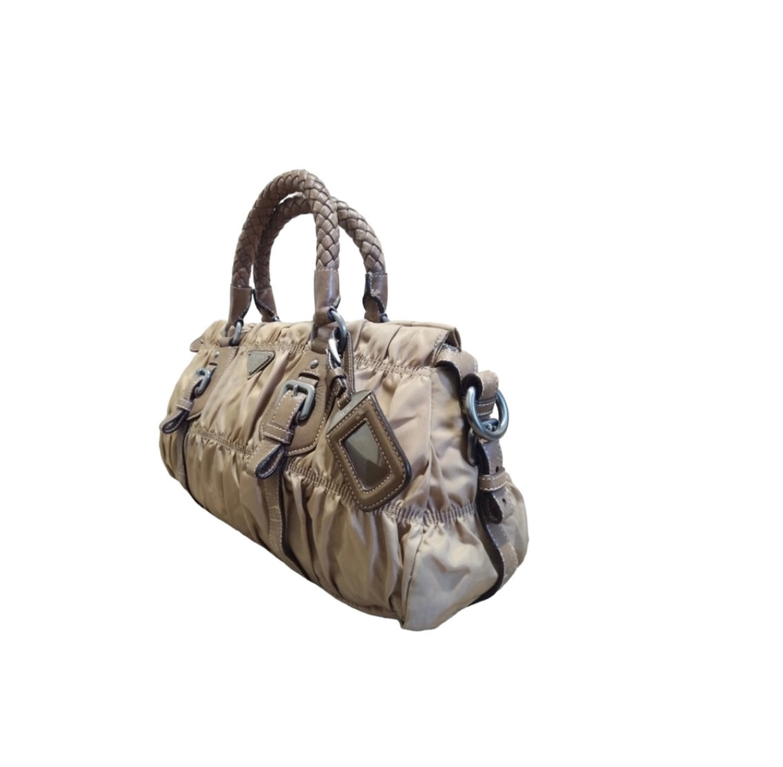 Prada Gaufre Nylon hand bag
