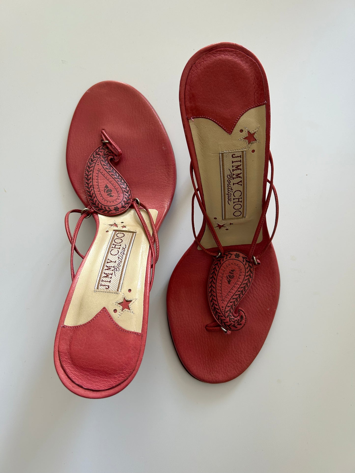 Jimmy Choo thong heels EU37