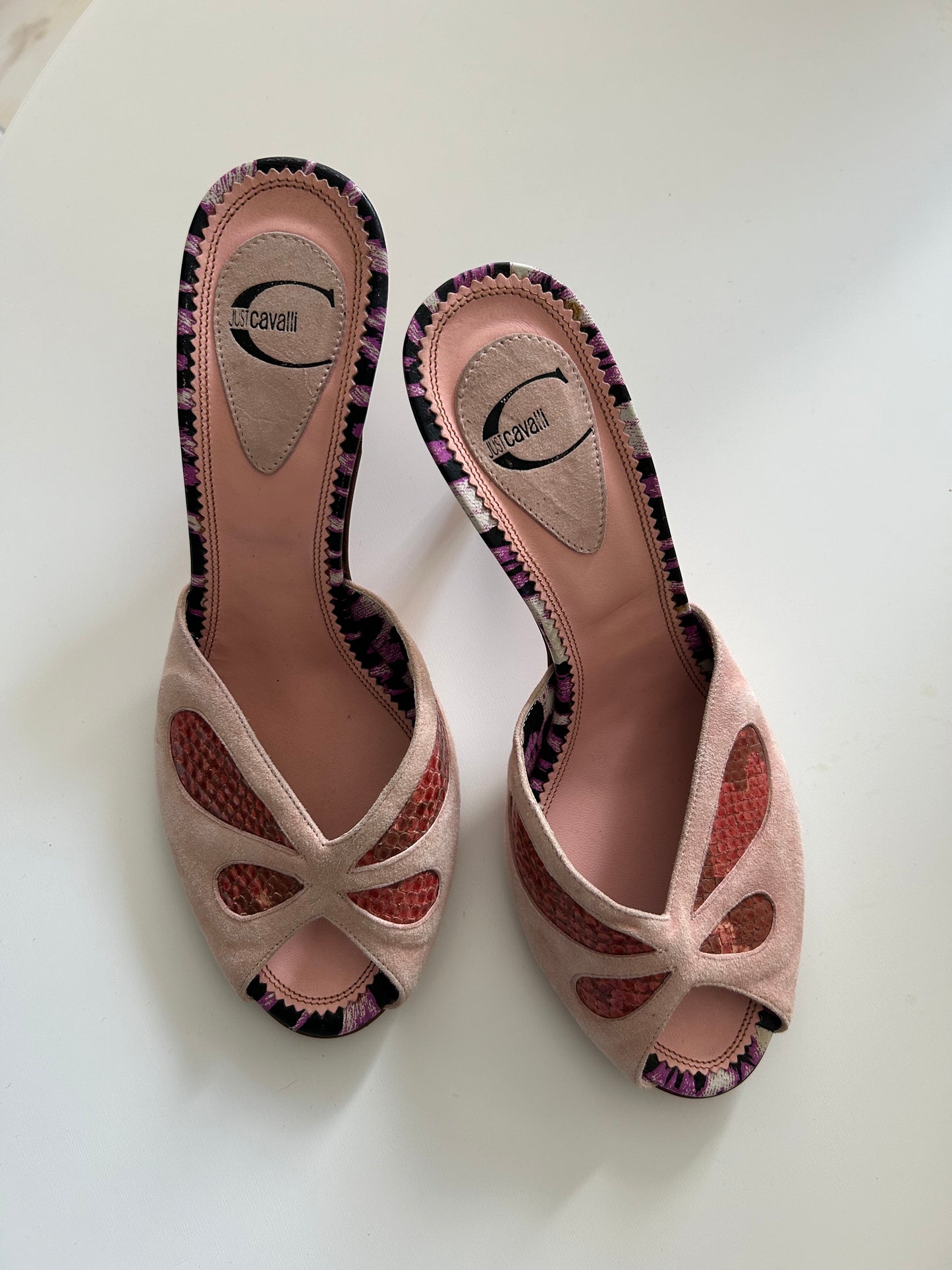 Just Cavalli Suede open toe EU39