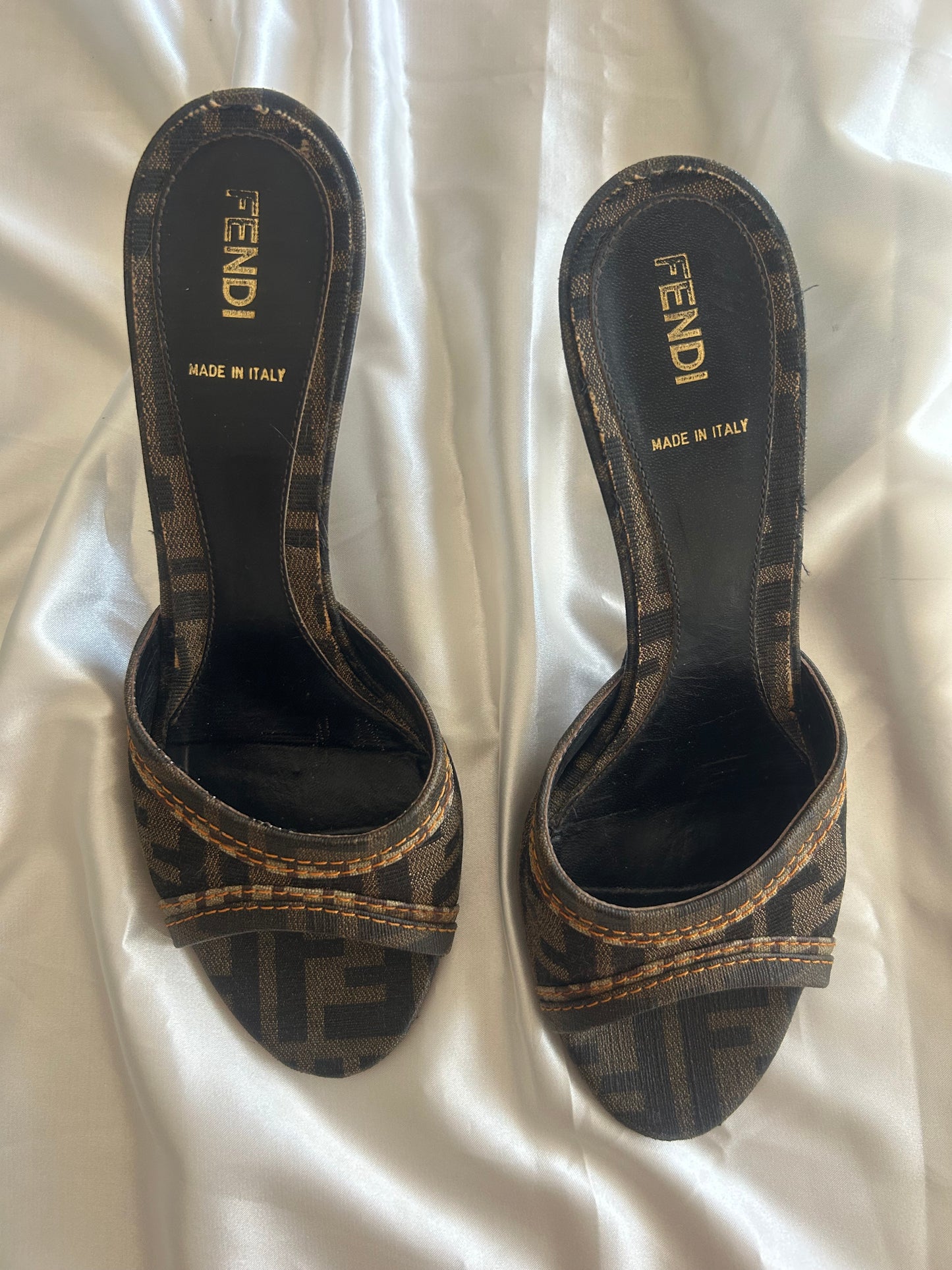 Fendi Monogram mules EU37