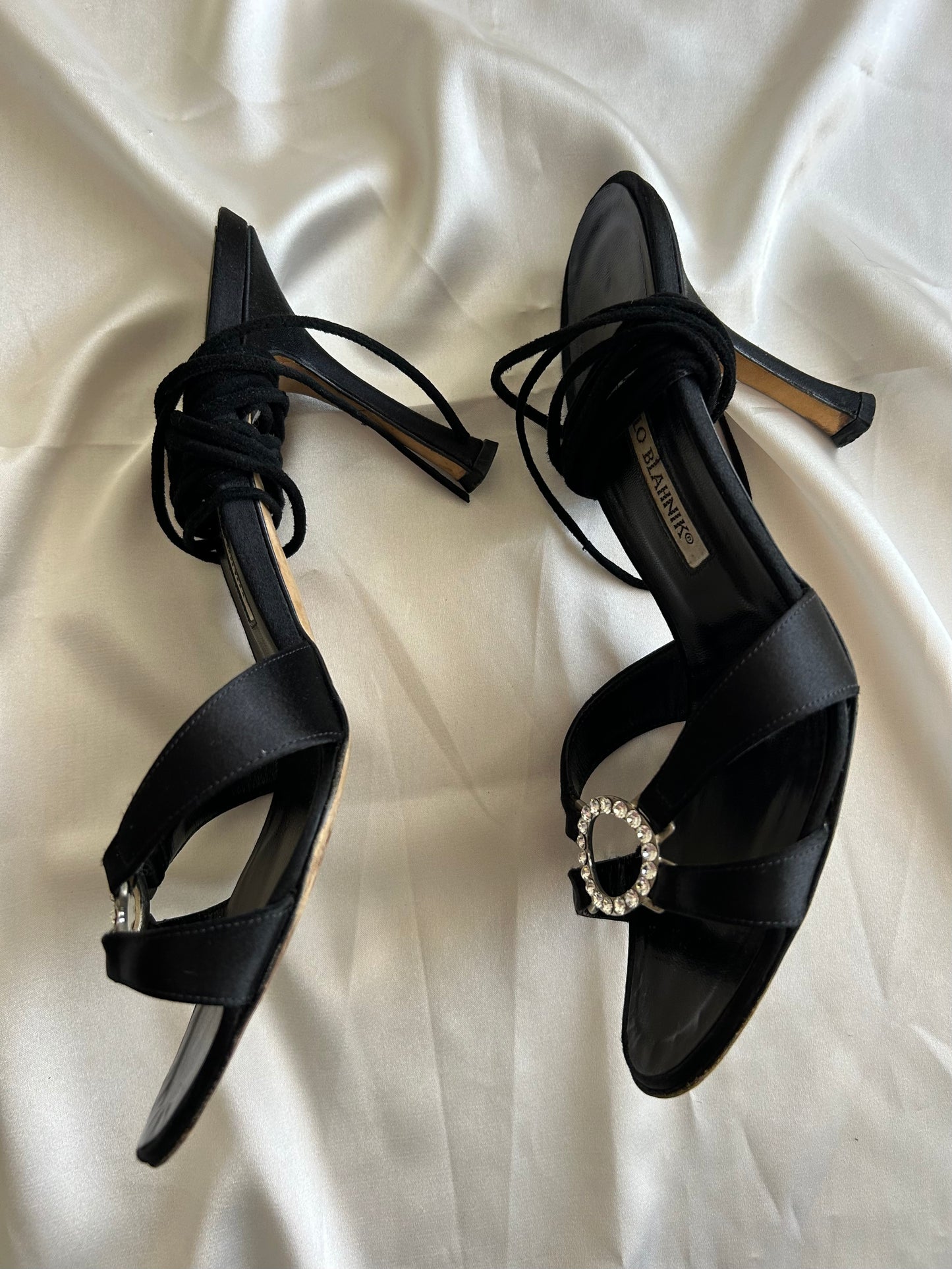 Manolo Blahnik Tie up sandals EU36.5