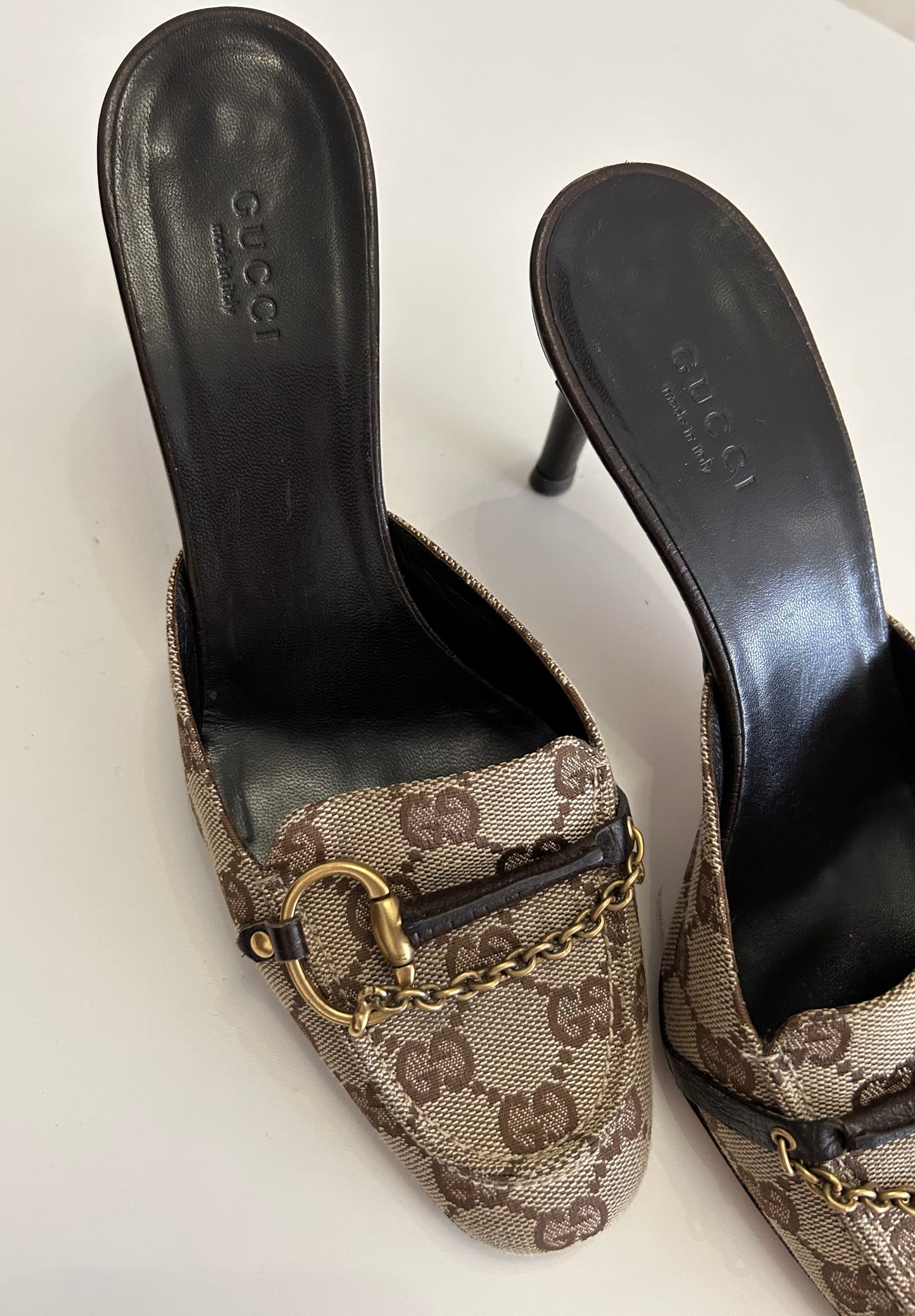Gucci GG Canvas mules EU38