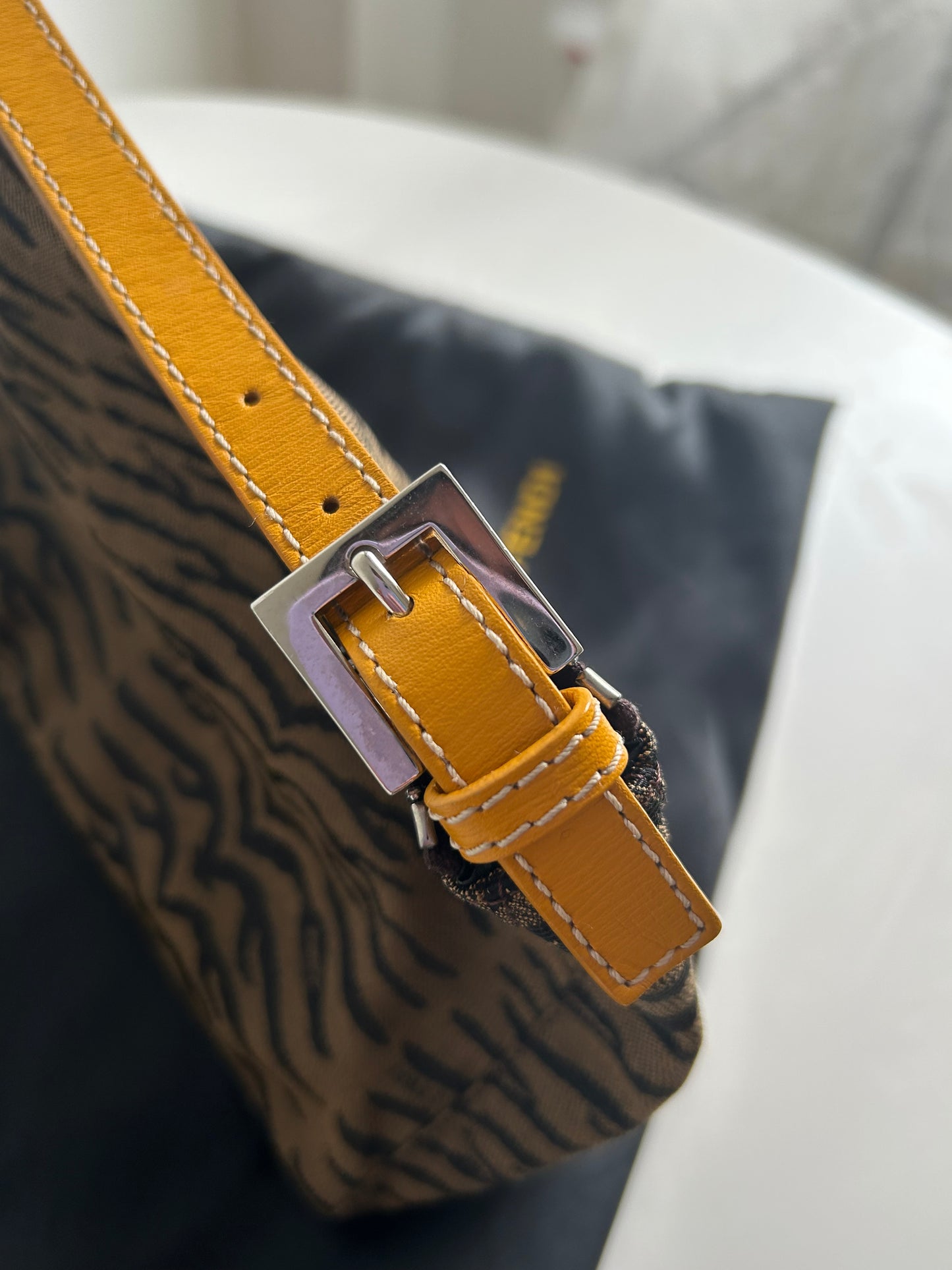 Fendi Tiger Print Pouch