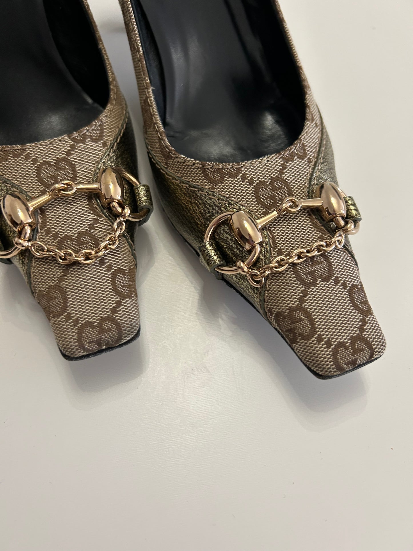 Gucci Horsebit heels EU39