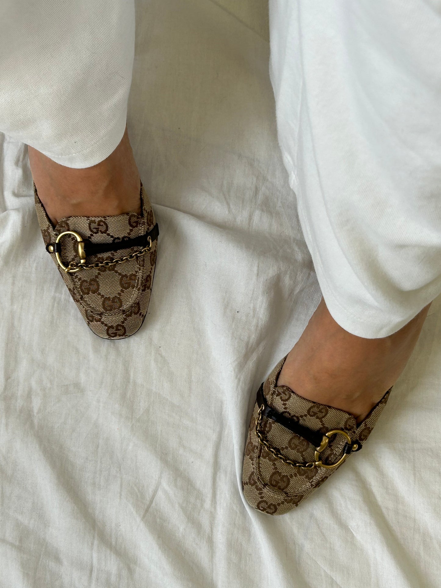 Gucci GG Canvas mules EU38