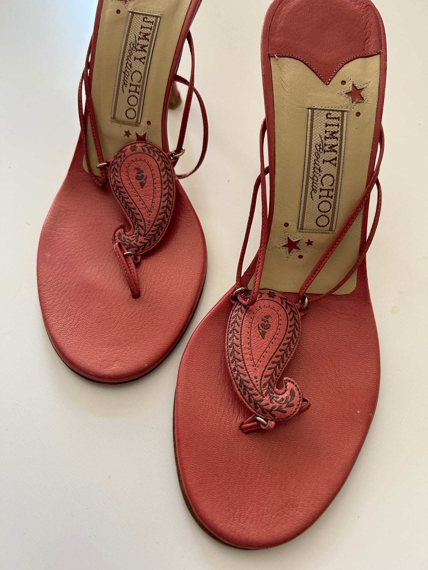 Jimmy Choo thong heels EU37