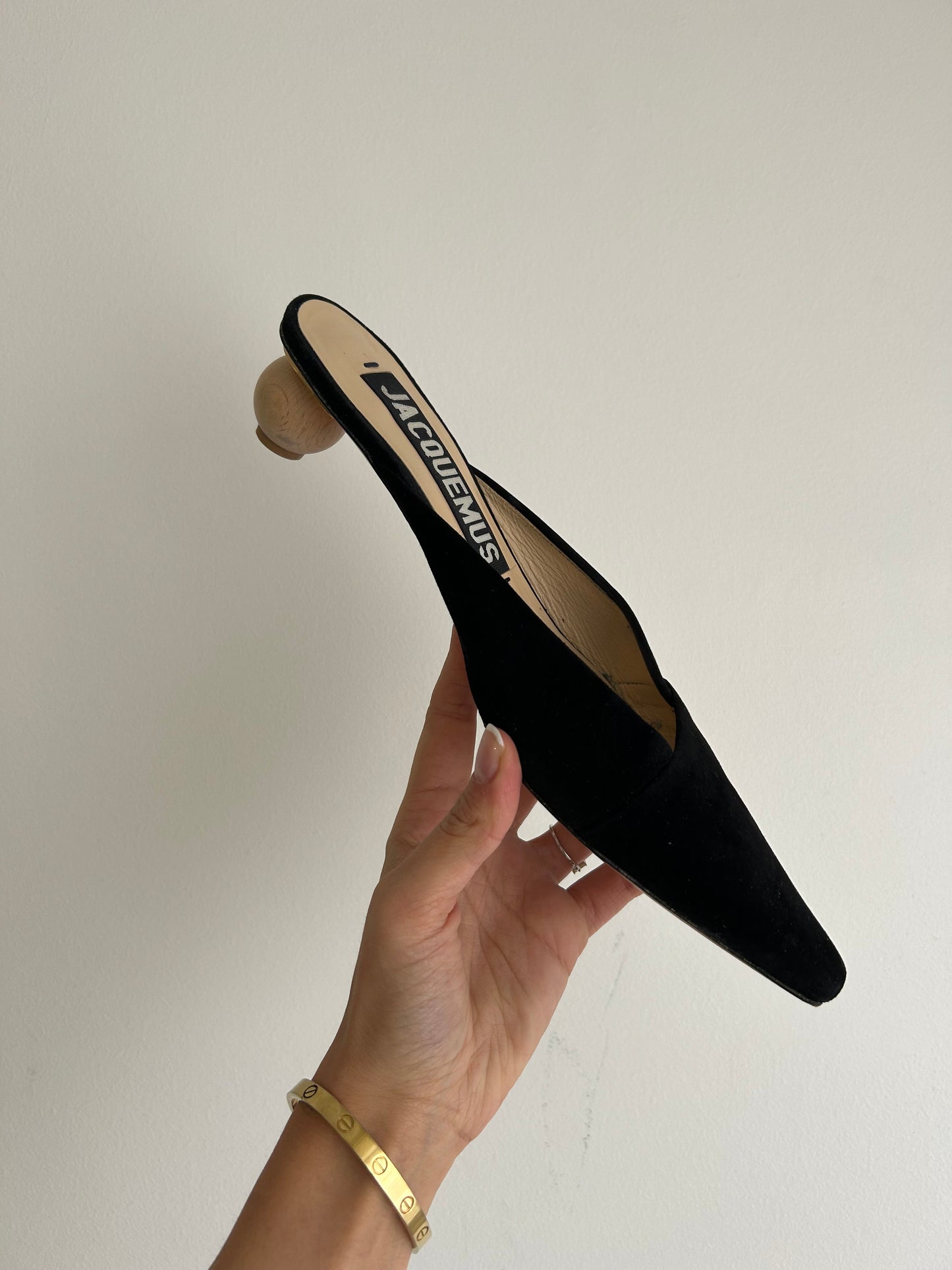 Jacquemus asymmetric mules EU39