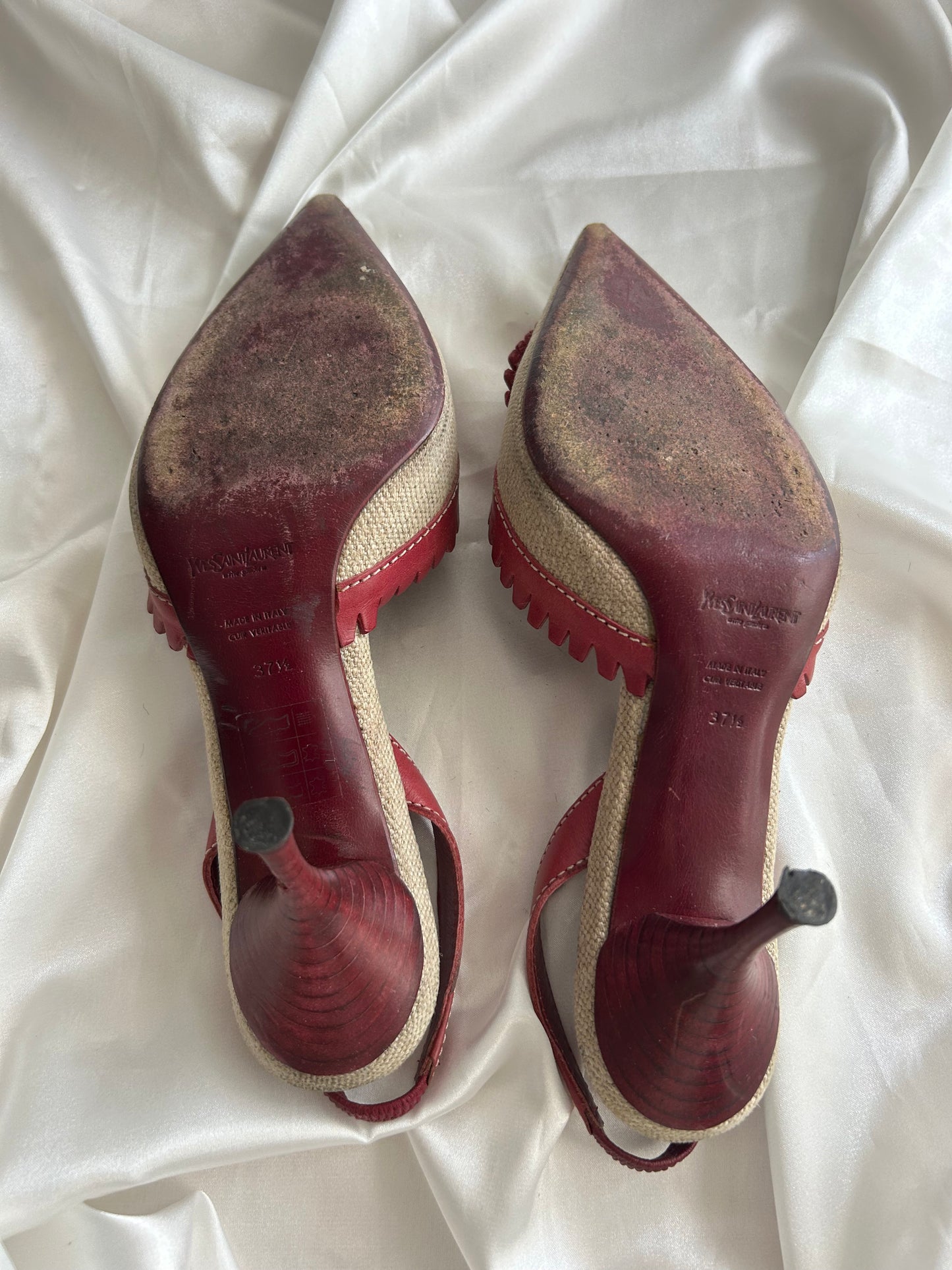 Yves Saint Laurent Heart Slingback EU37.5