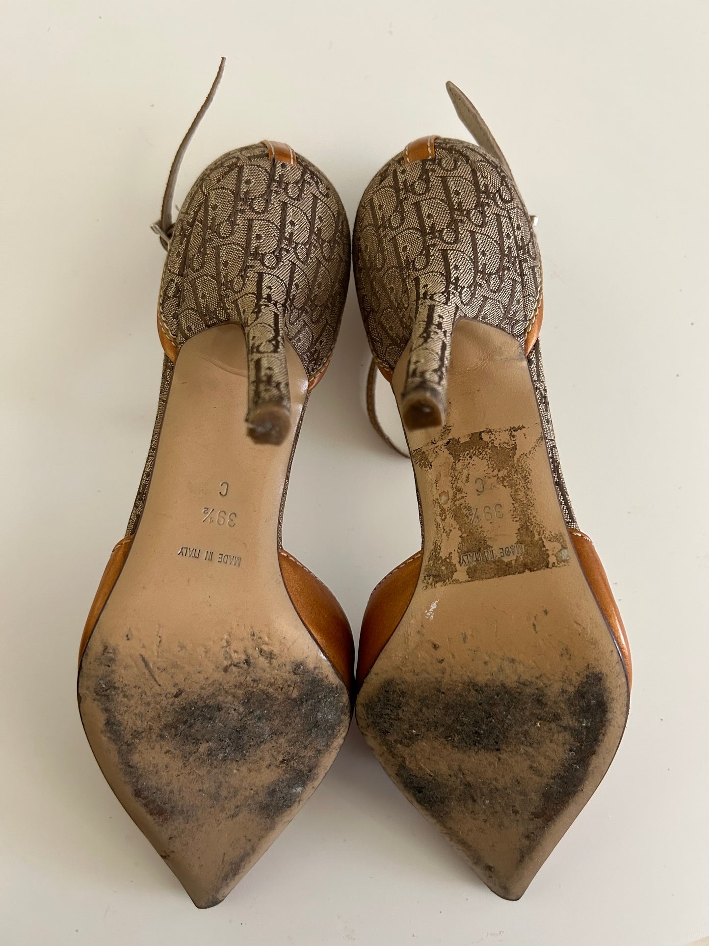 Christian Dior ankle strap heels EU39.5