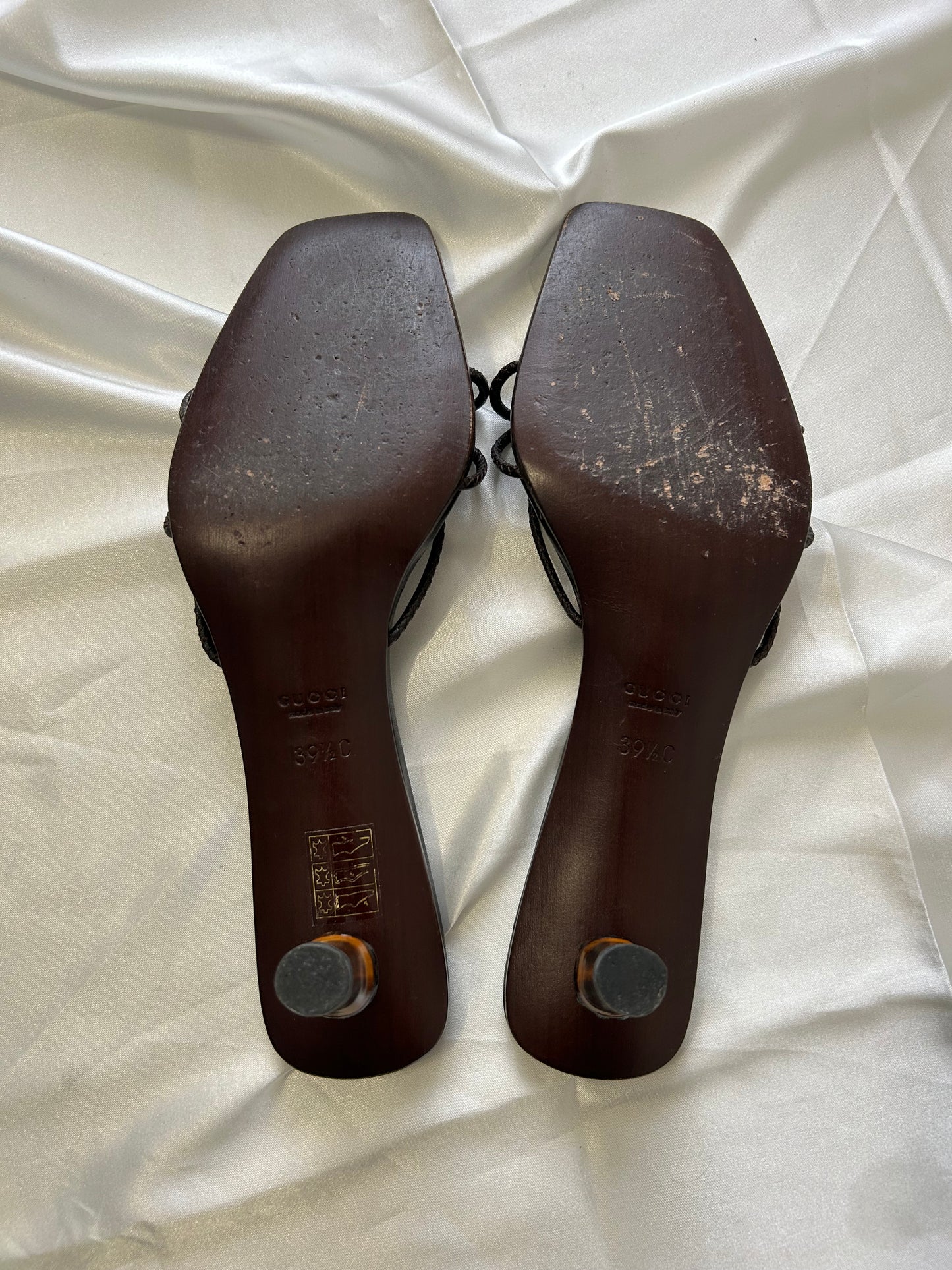 Gucci Bamboo kitten heel EU39.5
