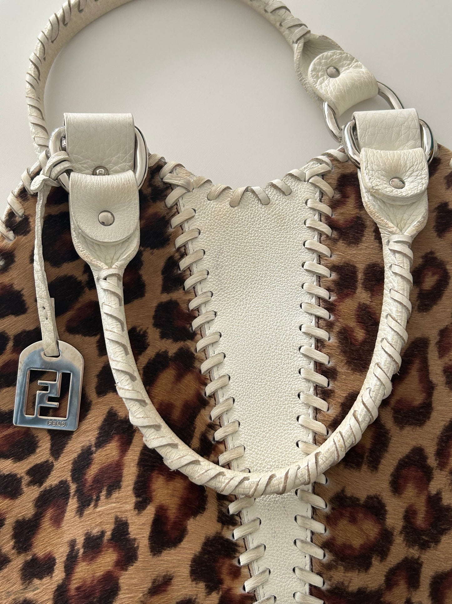 Fendi Diablo calfskin shoulder bag