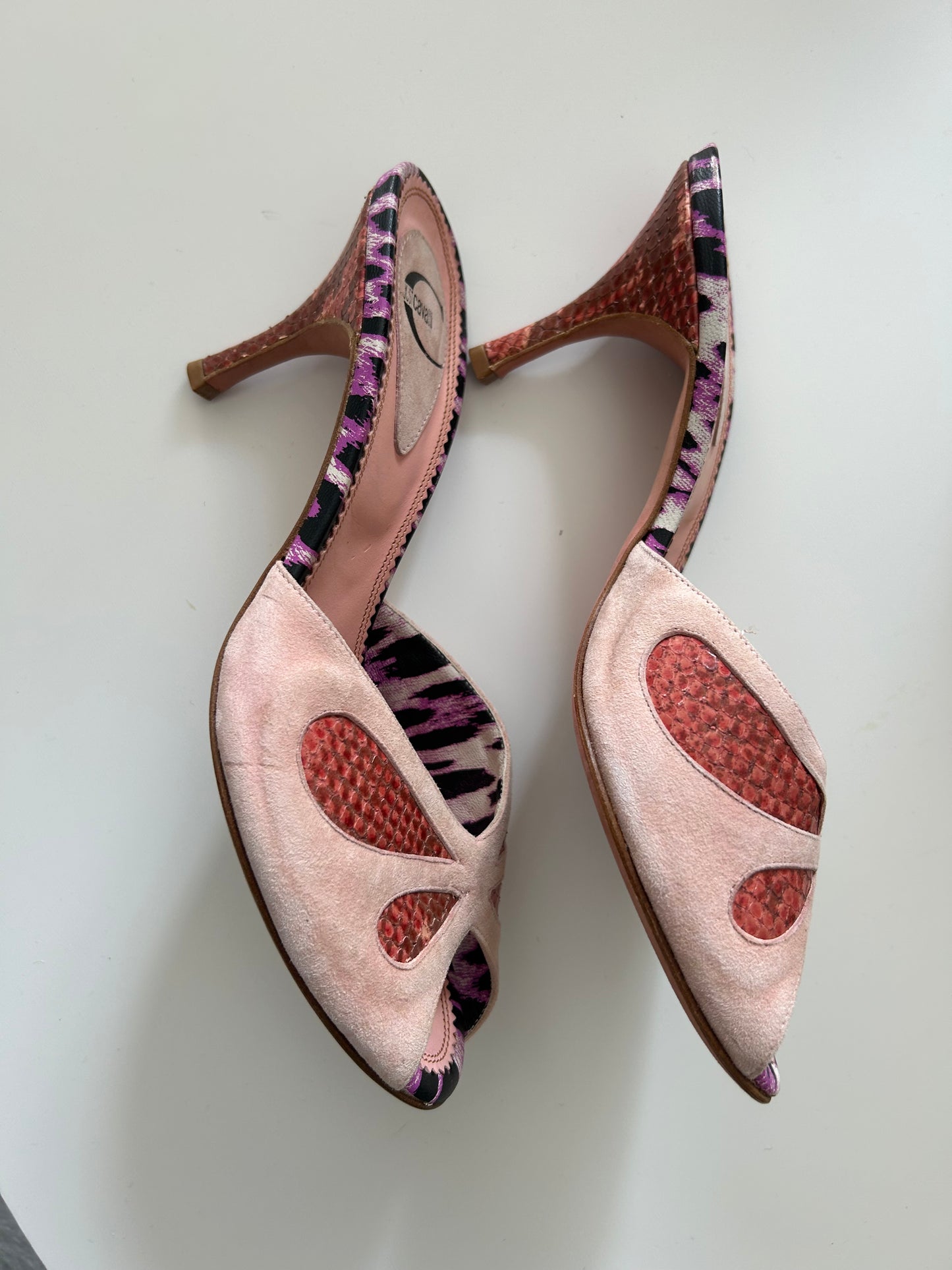 Just Cavalli Suede open toe EU39