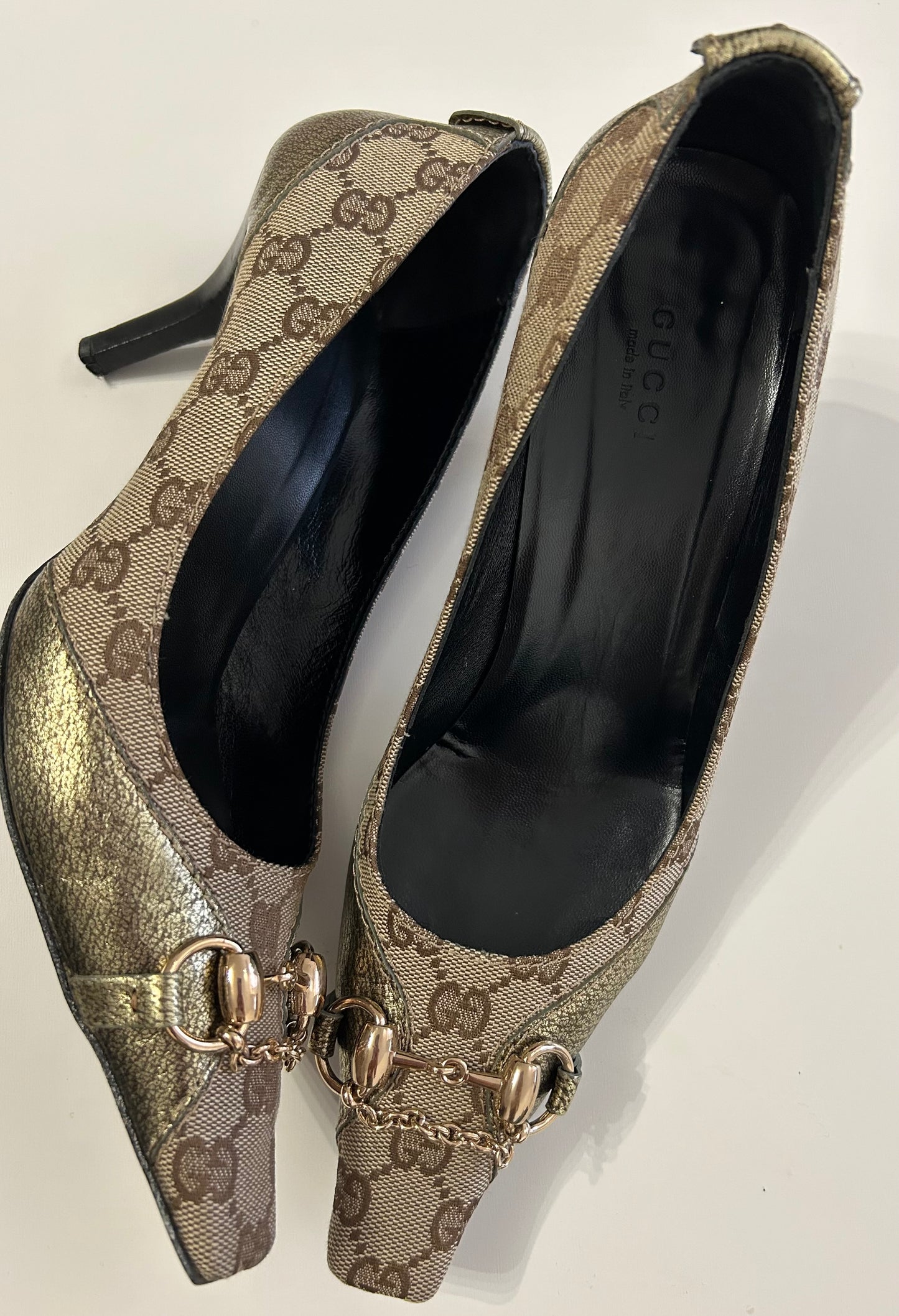 Gucci Horsebit heels EU39