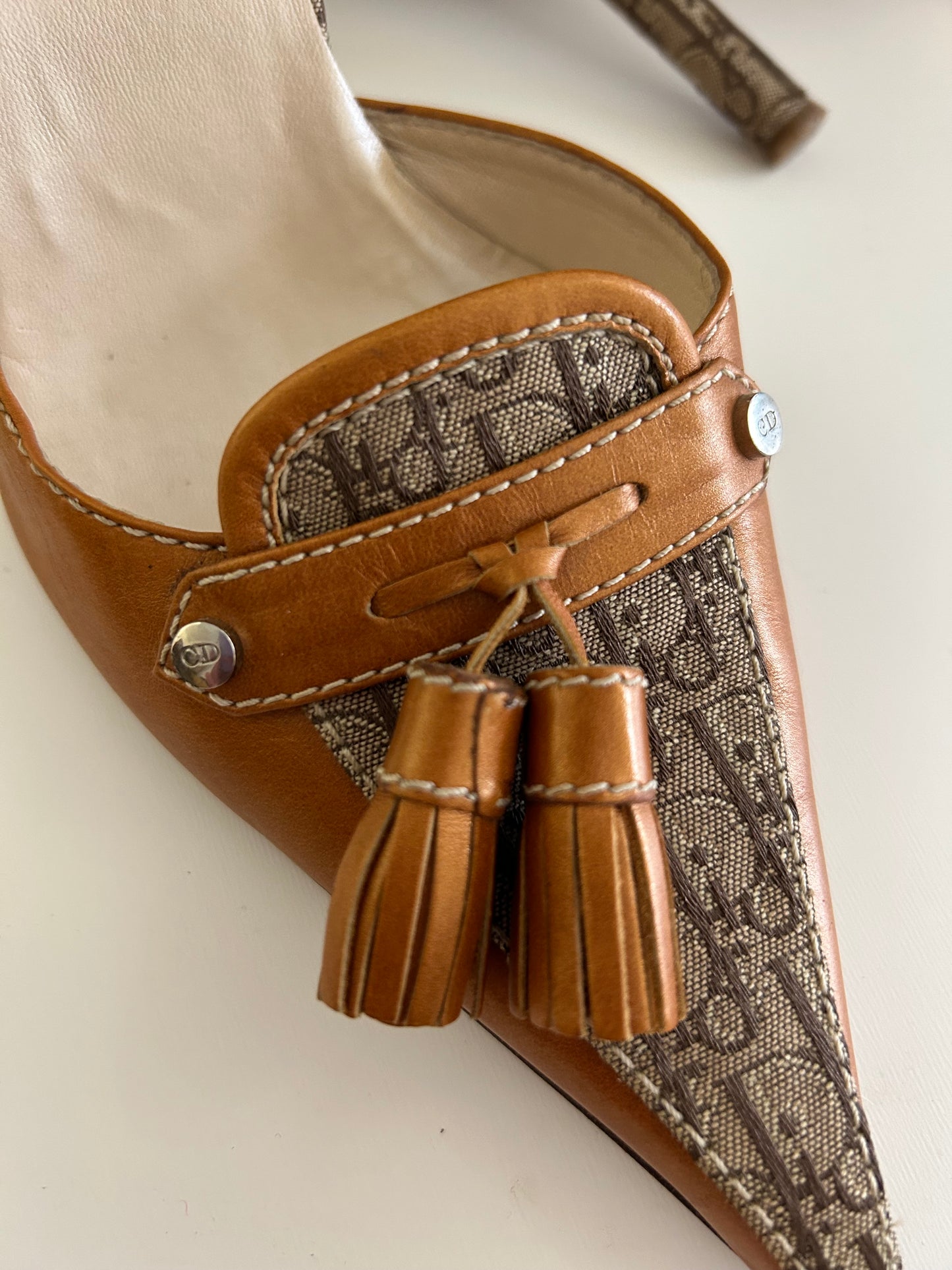 Christian Dior ankle strap heels EU39.5