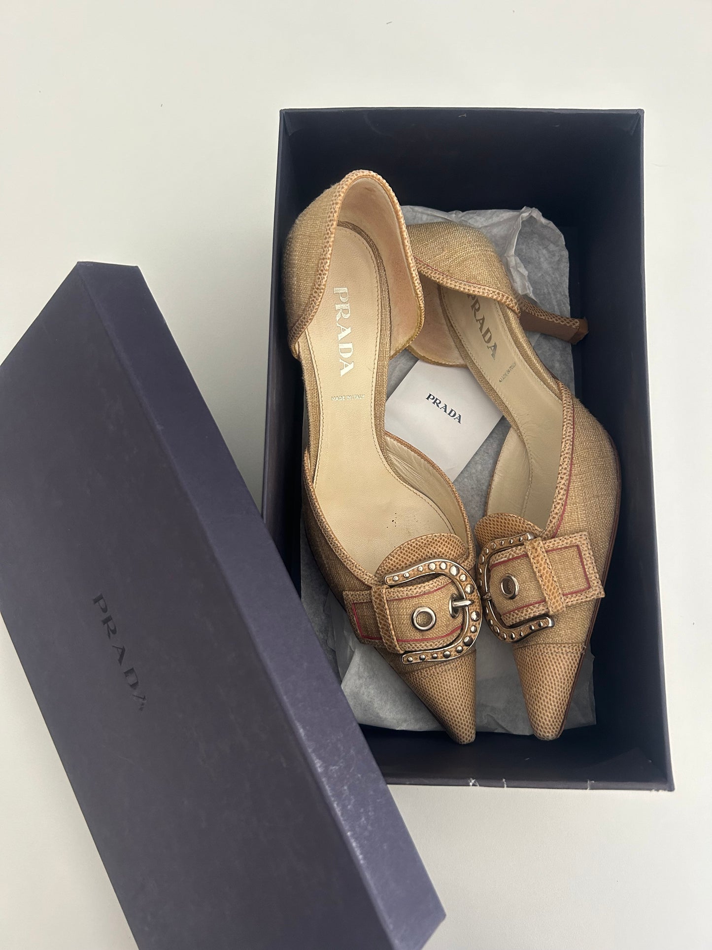 Prada buckle EU38