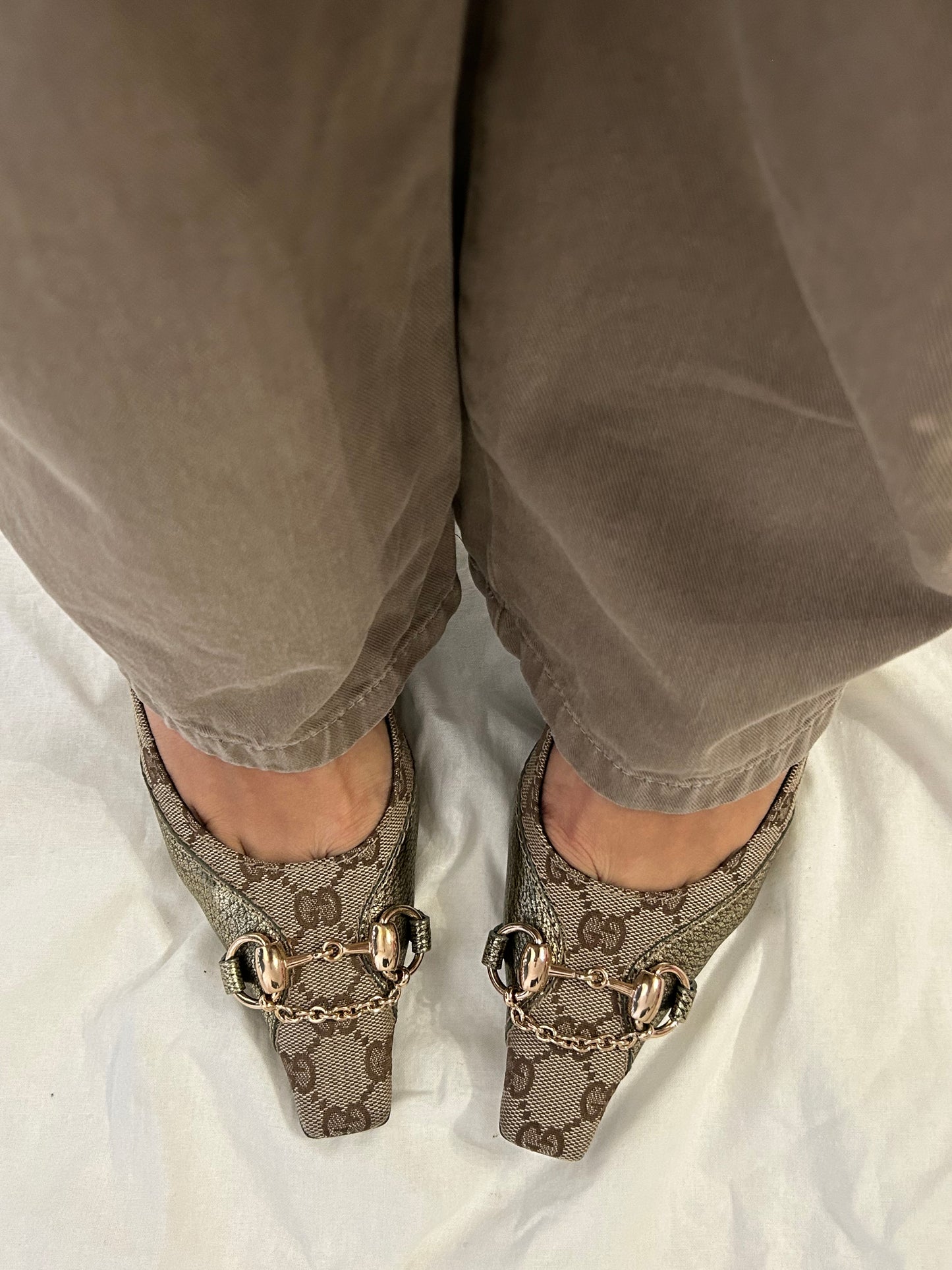 Gucci Horsebit heels EU39