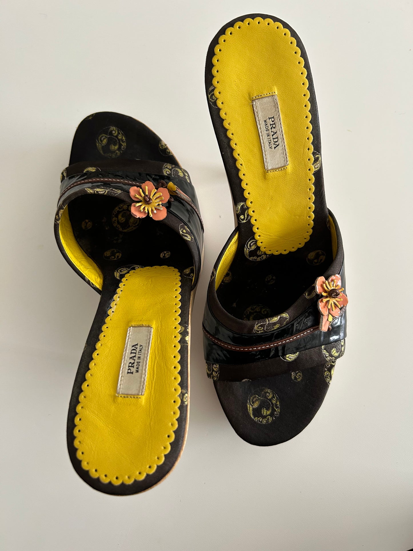 Prada oriental mules EU37