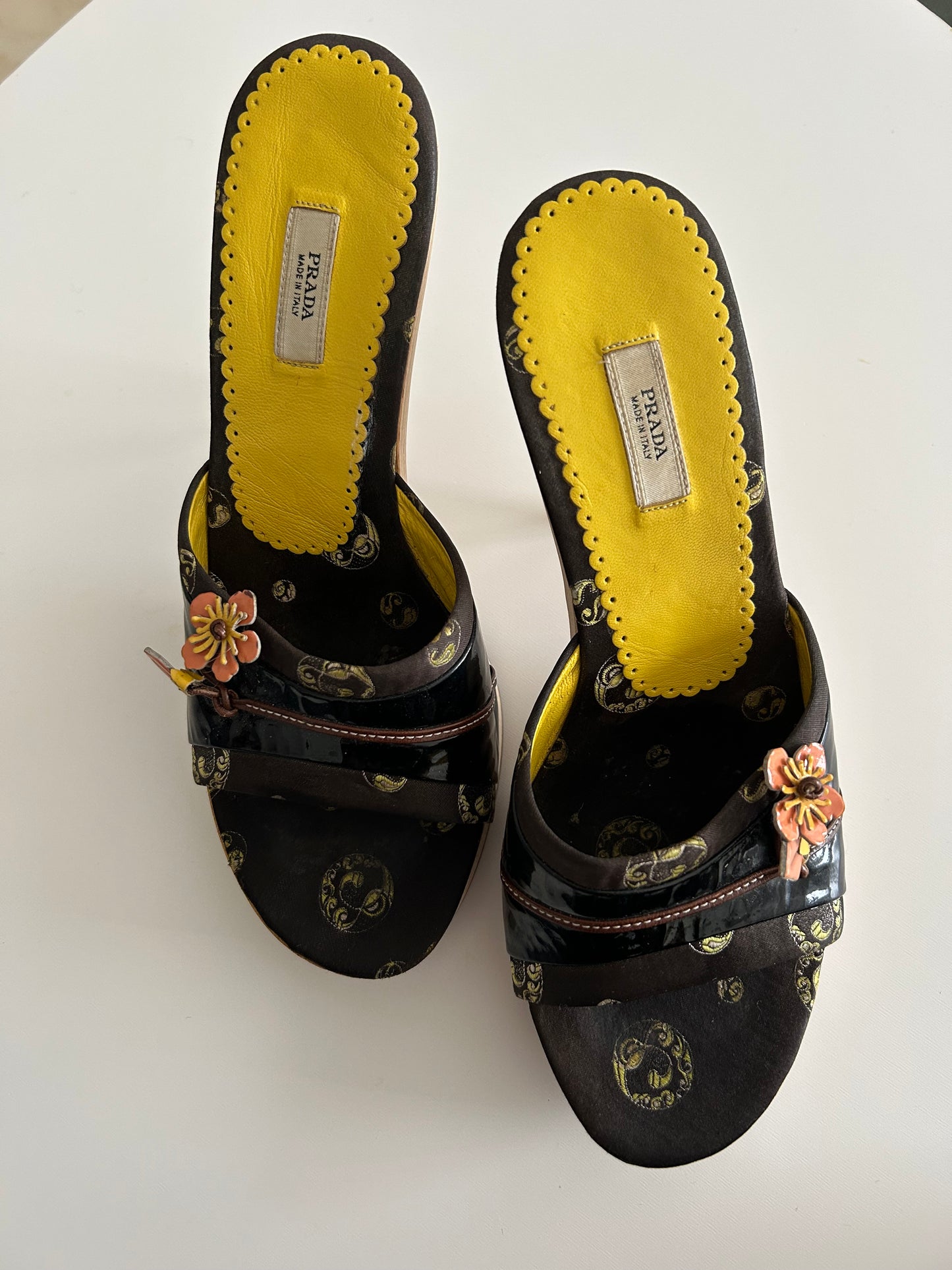 Prada oriental mules EU37
