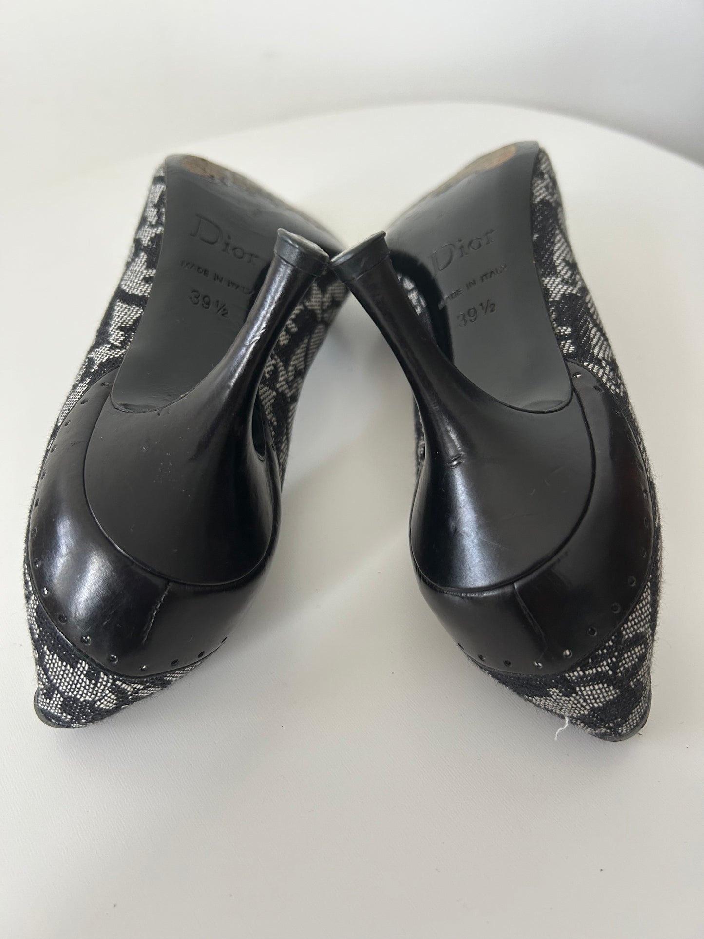 Christian Dior canvas heels EU39.5