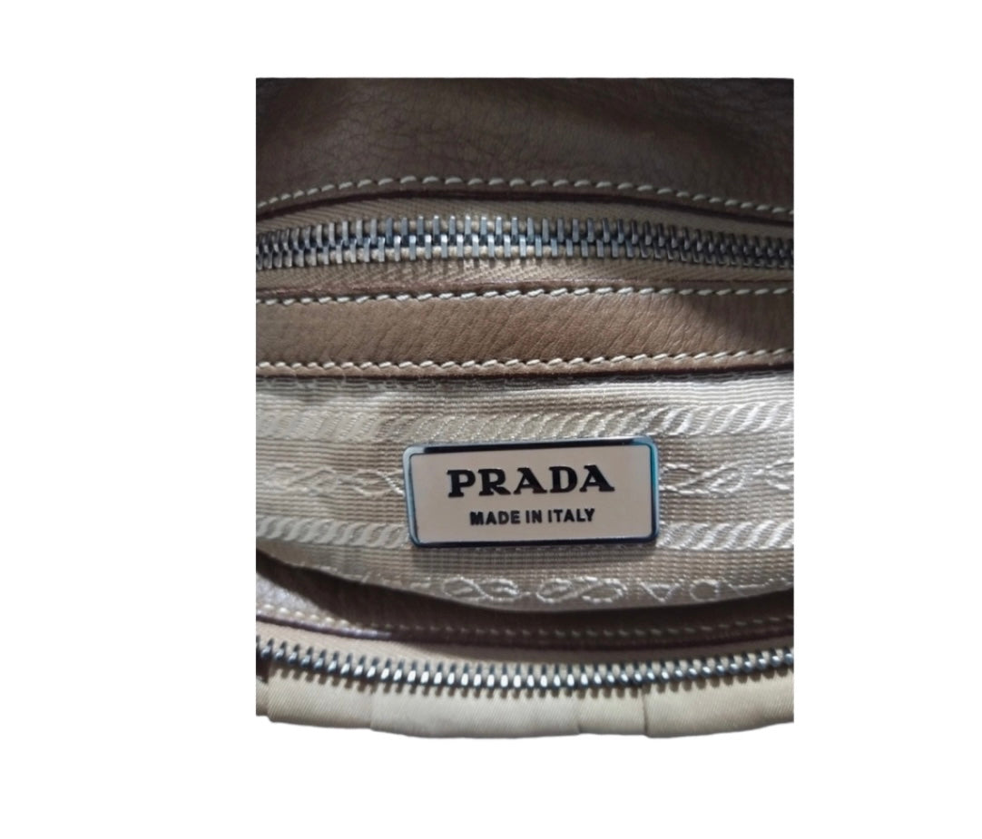Prada Gaufre Nylon hand bag