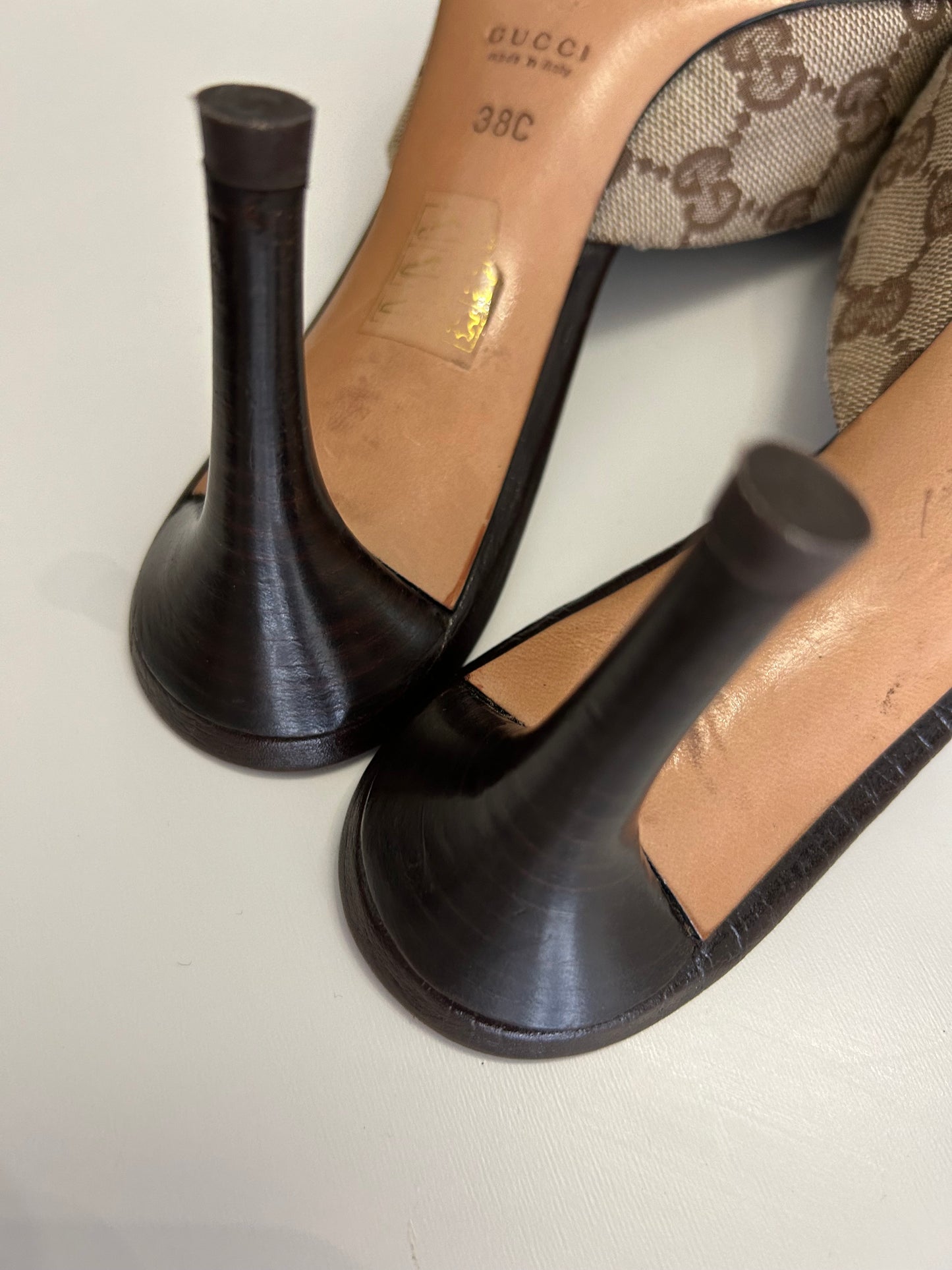 Gucci GG Canvas mules EU38