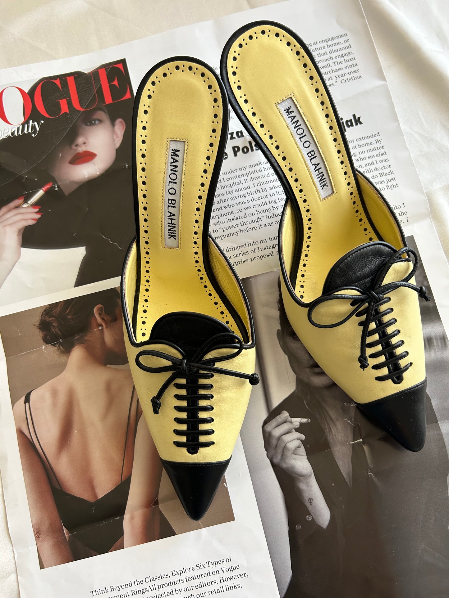 Manolo Blahnik mules EU38