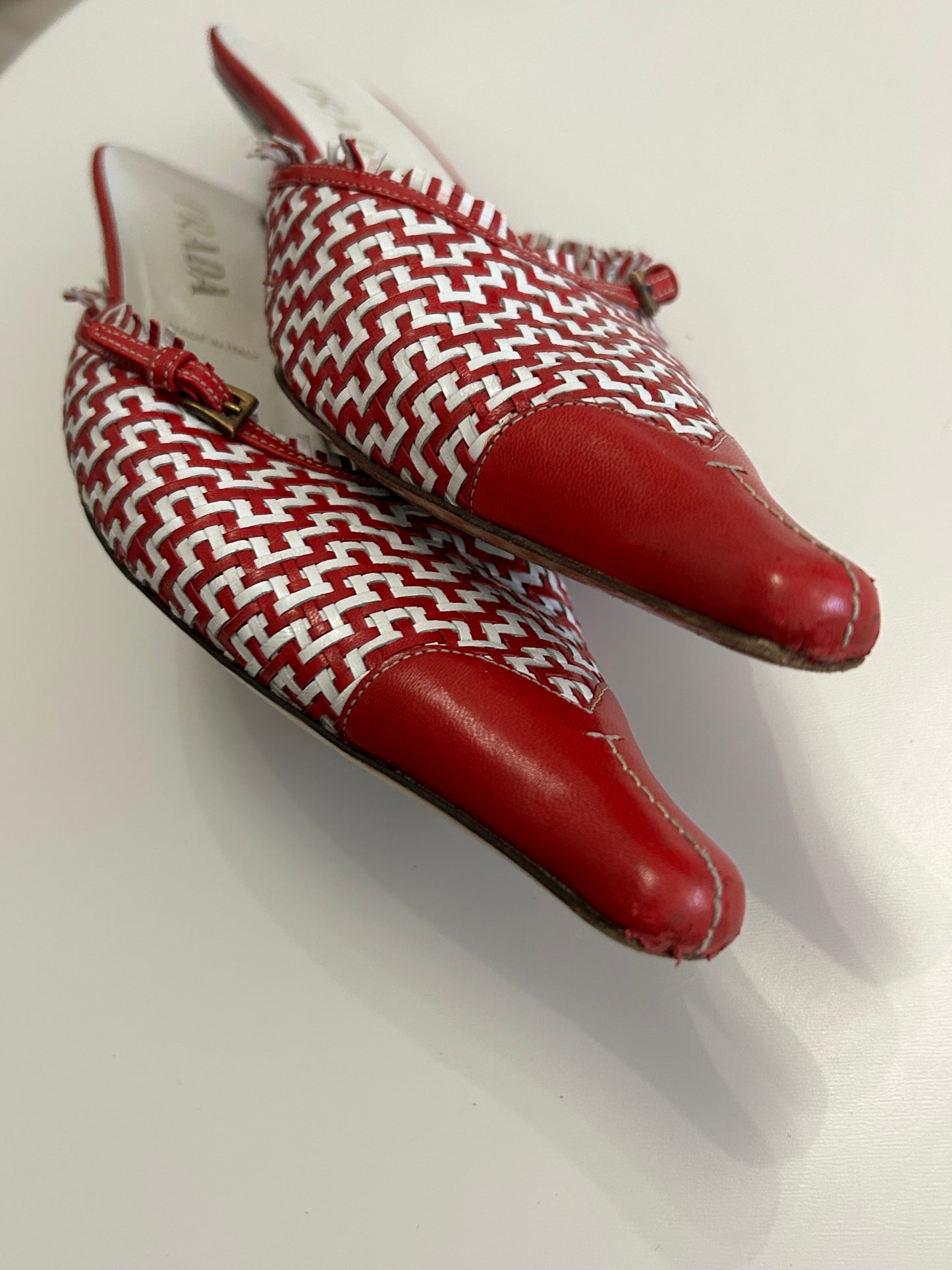 Prada leather mules EU40