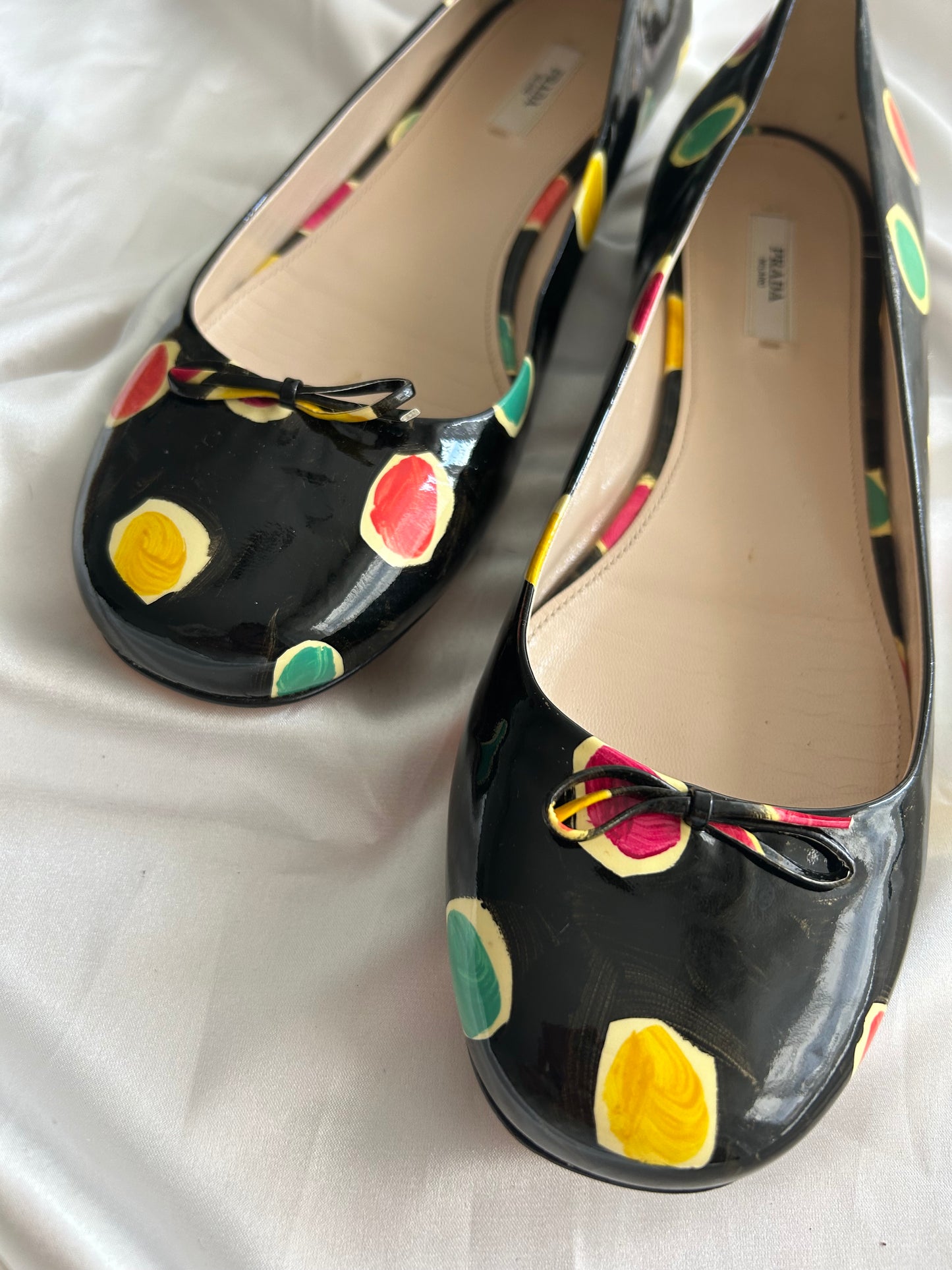 Prada patent leather ballet flats EU41