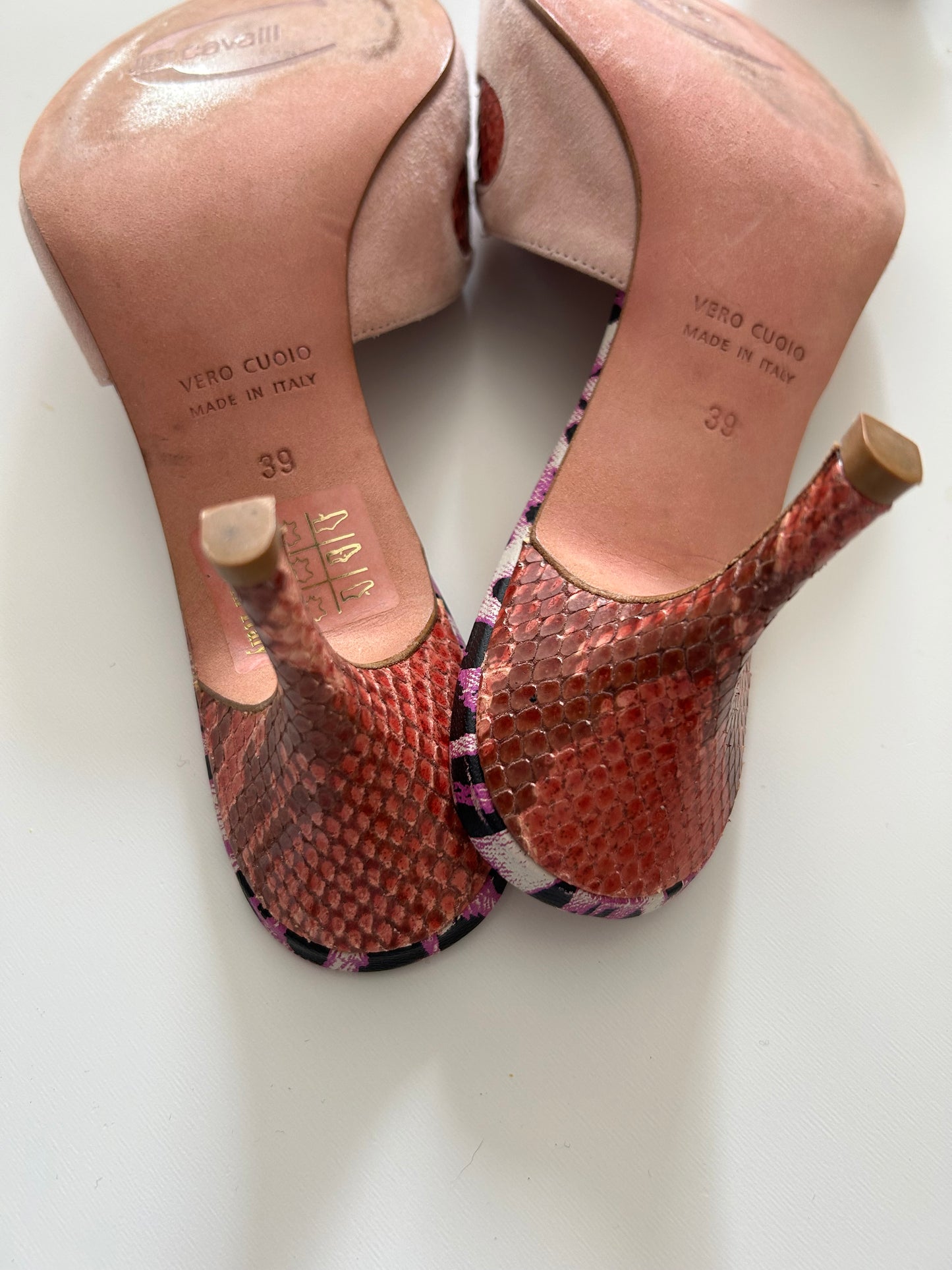 Just Cavalli Suede open toe EU39
